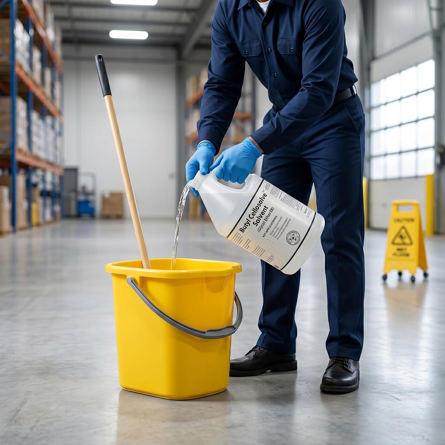 Quality Chemical Glycol Ether EB 128 oz – Butyl Cellosolve Solvent for Heavy-Duty Cleaning & Degreasing – Water-Miscible