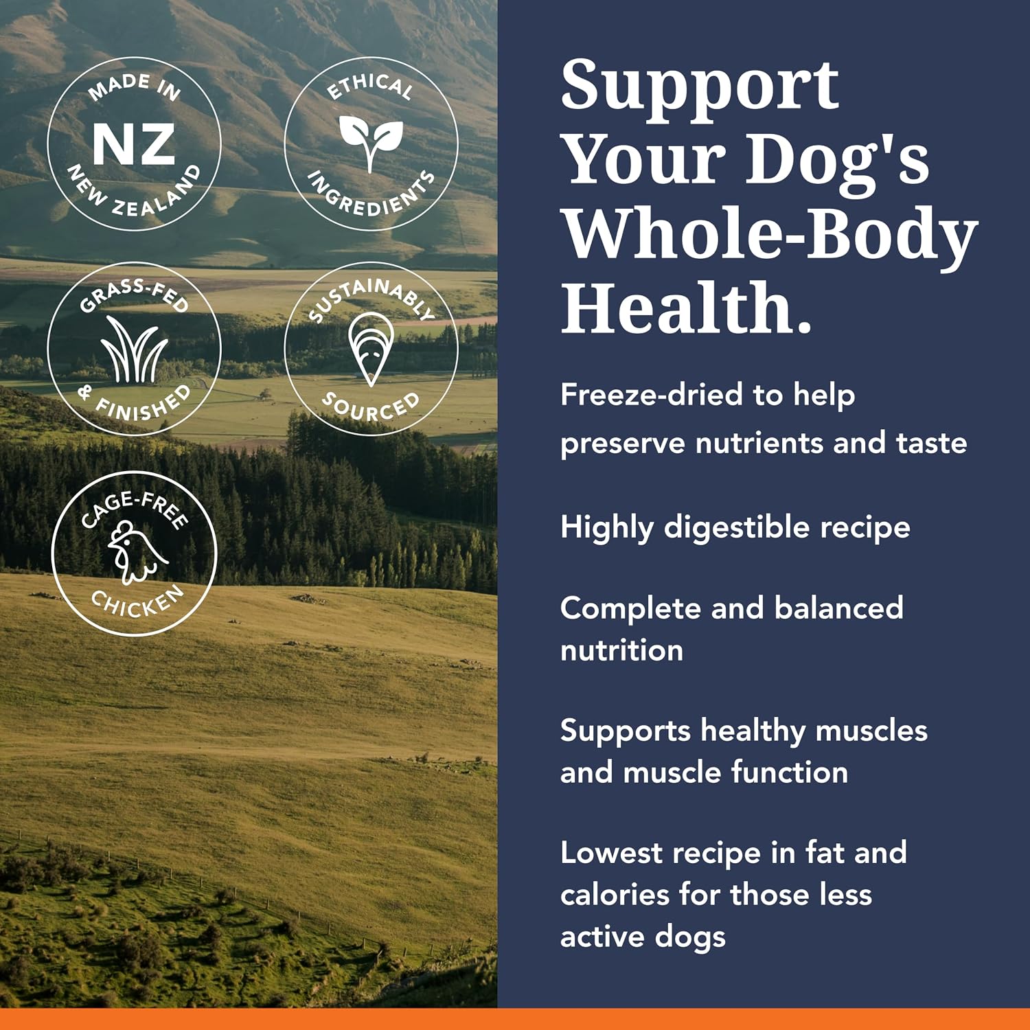 K9 Natural - Freeze Dried High Protein Grain-Free Dog Food Or Topper