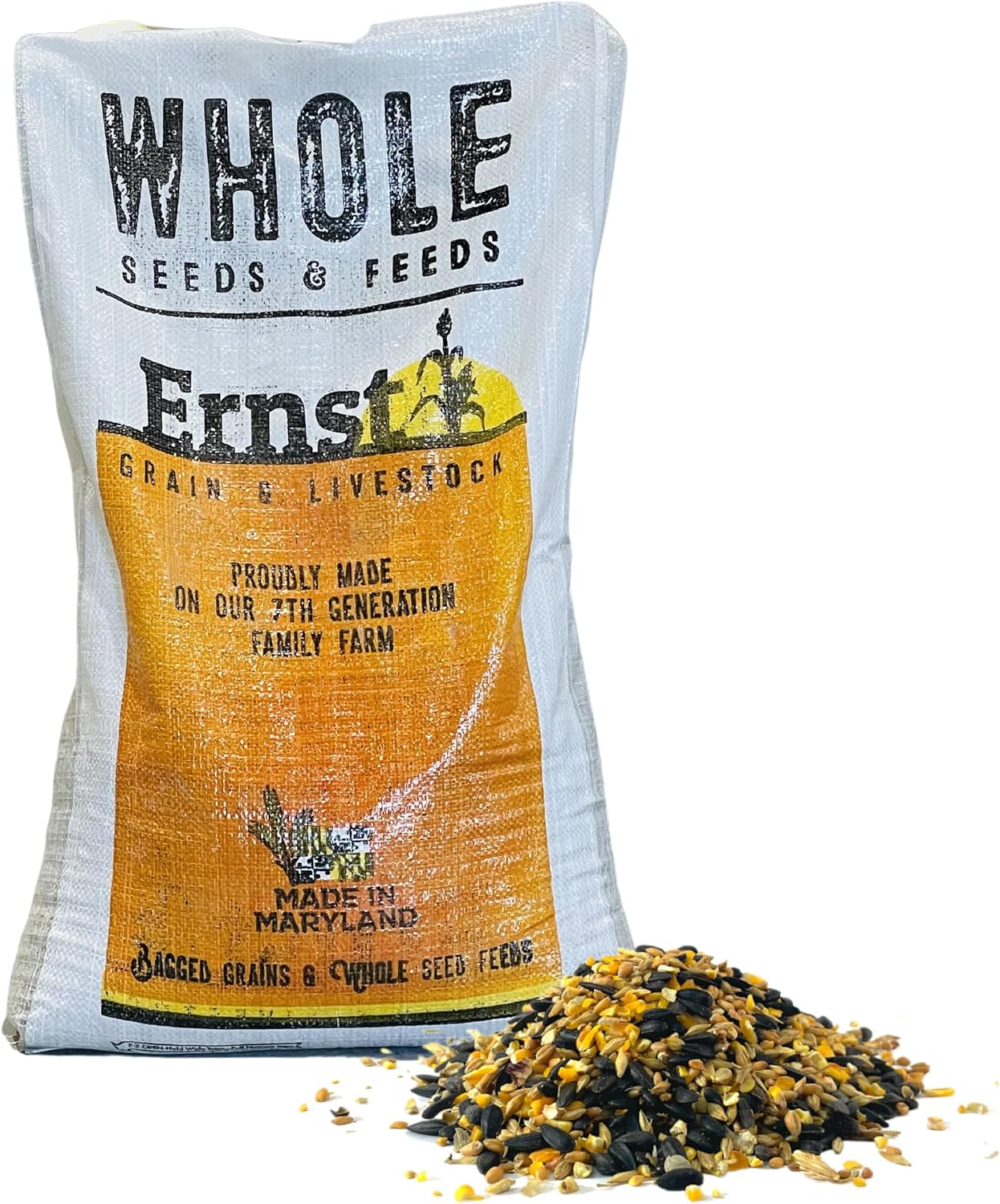 Ernst Grain & Livestock's Bird and Wildlife Feed – Perfect for Birds, Ducks, Squirrels, Turkeys, Rabbits, Geese