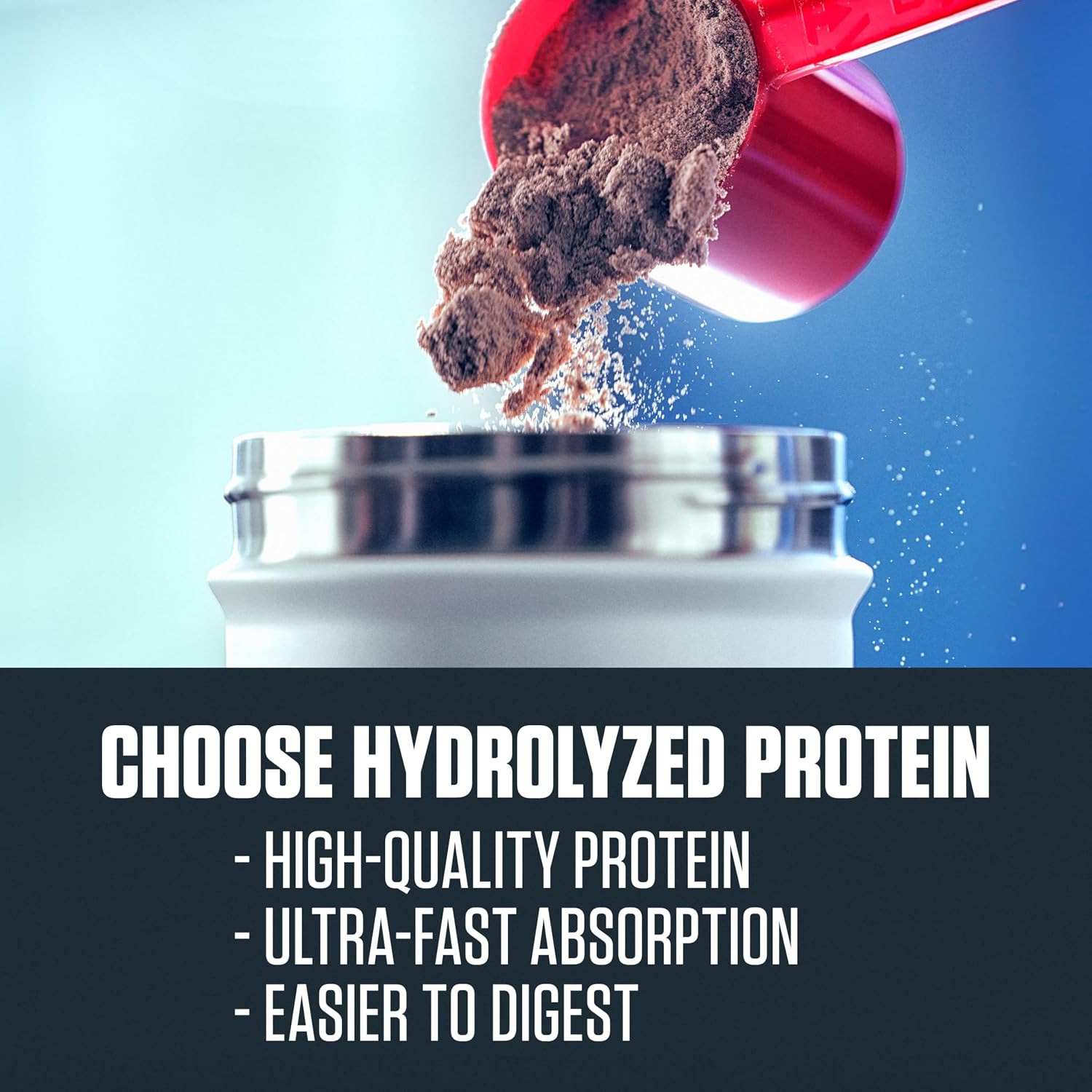 Dymatize ISO100 Protein Powder, 100% Whey Isolate, Gourmet Chocolate | 25g Protein, Hydrolyzed, Fast-Absorbing, Supports Muscle Health, 5.5g BCAAs, Gluten-Free, 76 Servings, 5 lb