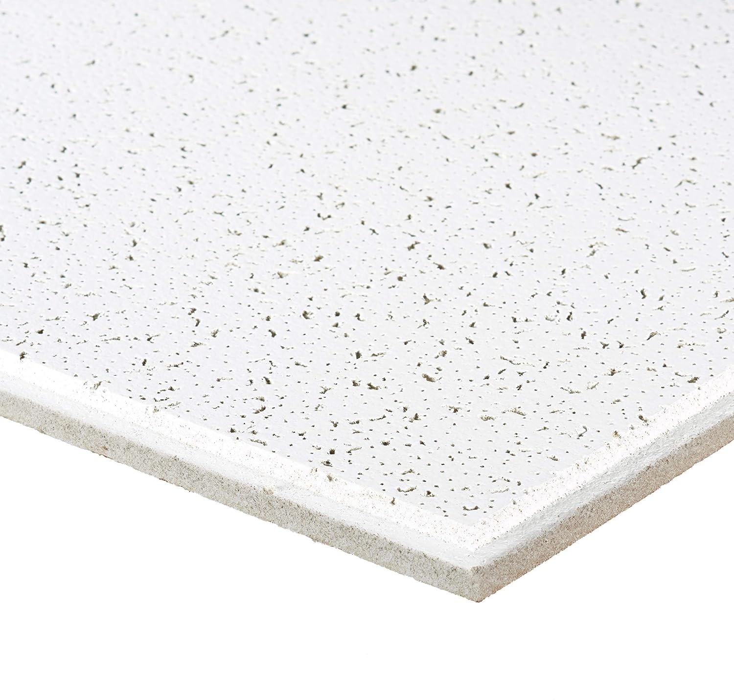 Armstrong Ceiling Tiles; 2x2 Ceiling Tiles - 16 pcs White; Acoustic Ceilings for Suspended Grid; CORTEGA 704