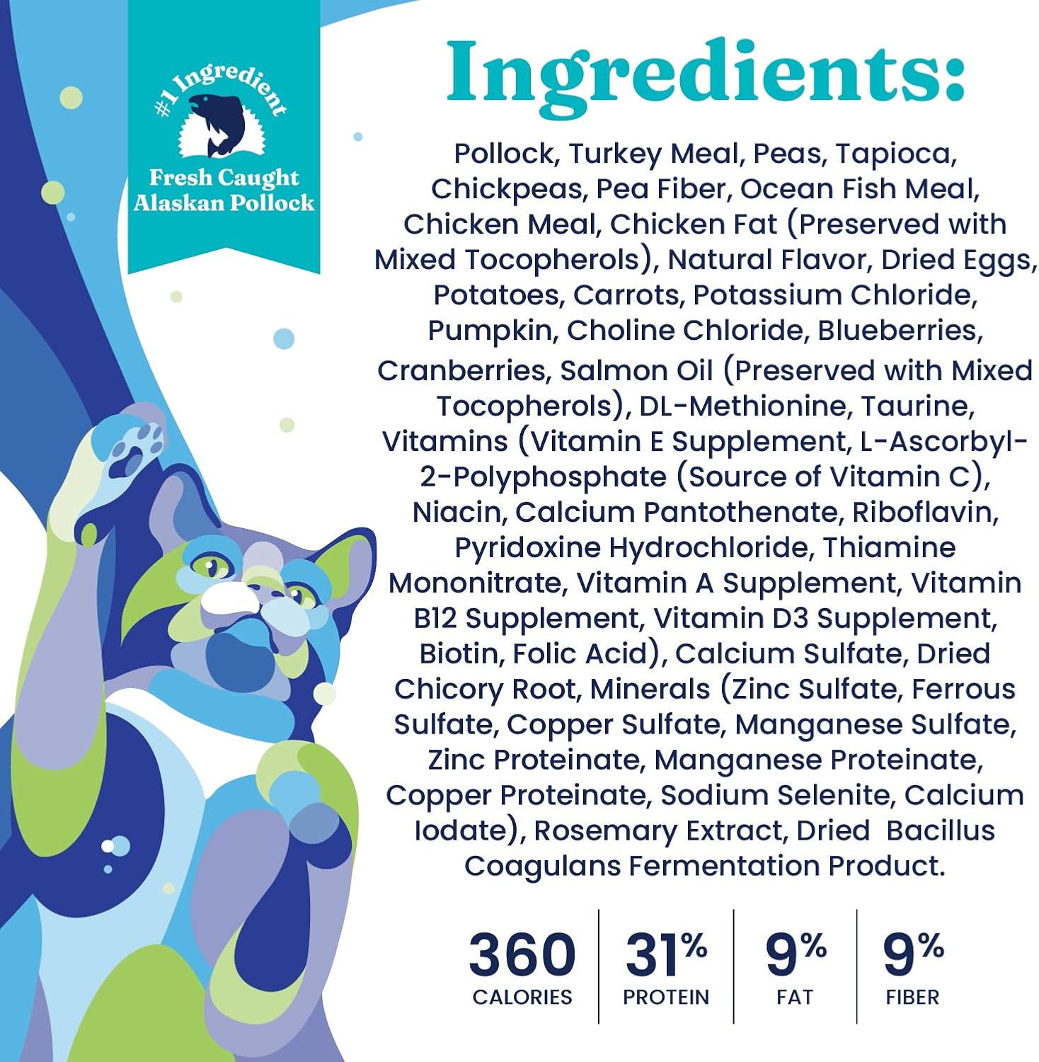 Solid Gold Dry Cat Food for Indoor Cats of All Ages - W/Lamb, Brown Rice, Barley, Probiotics & Fiber for Gut Health- Holistic & Healthy Cat Kibble for Kittens & Adults - Dry Kibble for Cats - 4 LB