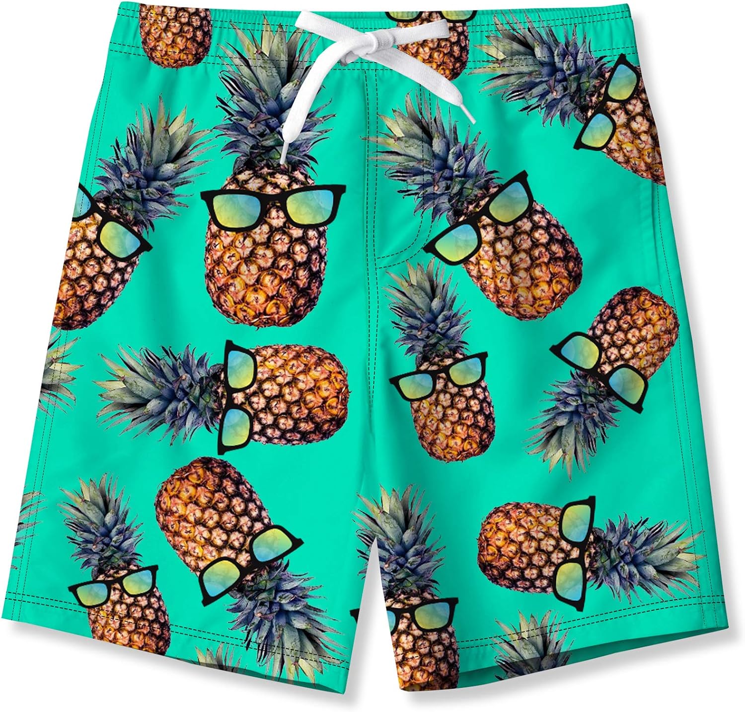 BFUSTYLE Boys Swim Trunks Mesh Lining Kids Bathing Suit 5-14 Years Shorts