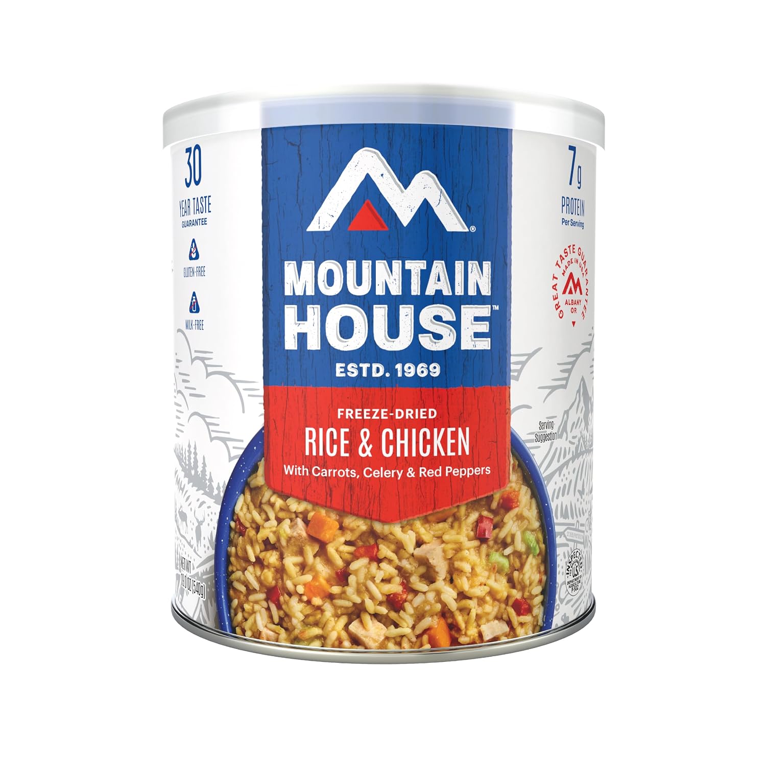 Mountain House Diced Beef | Freeze Dried Survival & Emergency Food | #10 Can | Gluten-Free, 30122