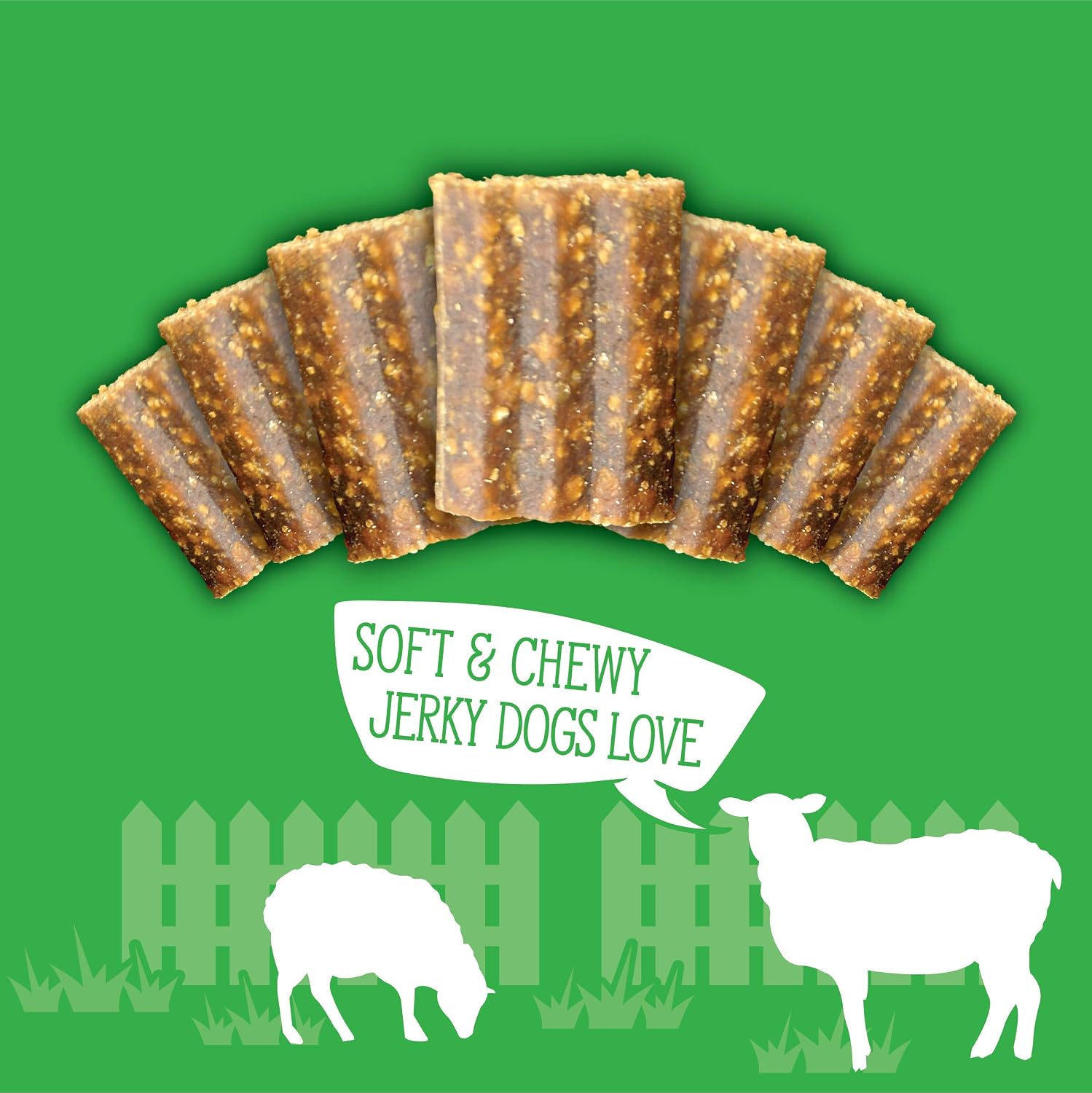 Evolve Grain Free Salmon and Sweet Potato Jerky Bites Dog Treats