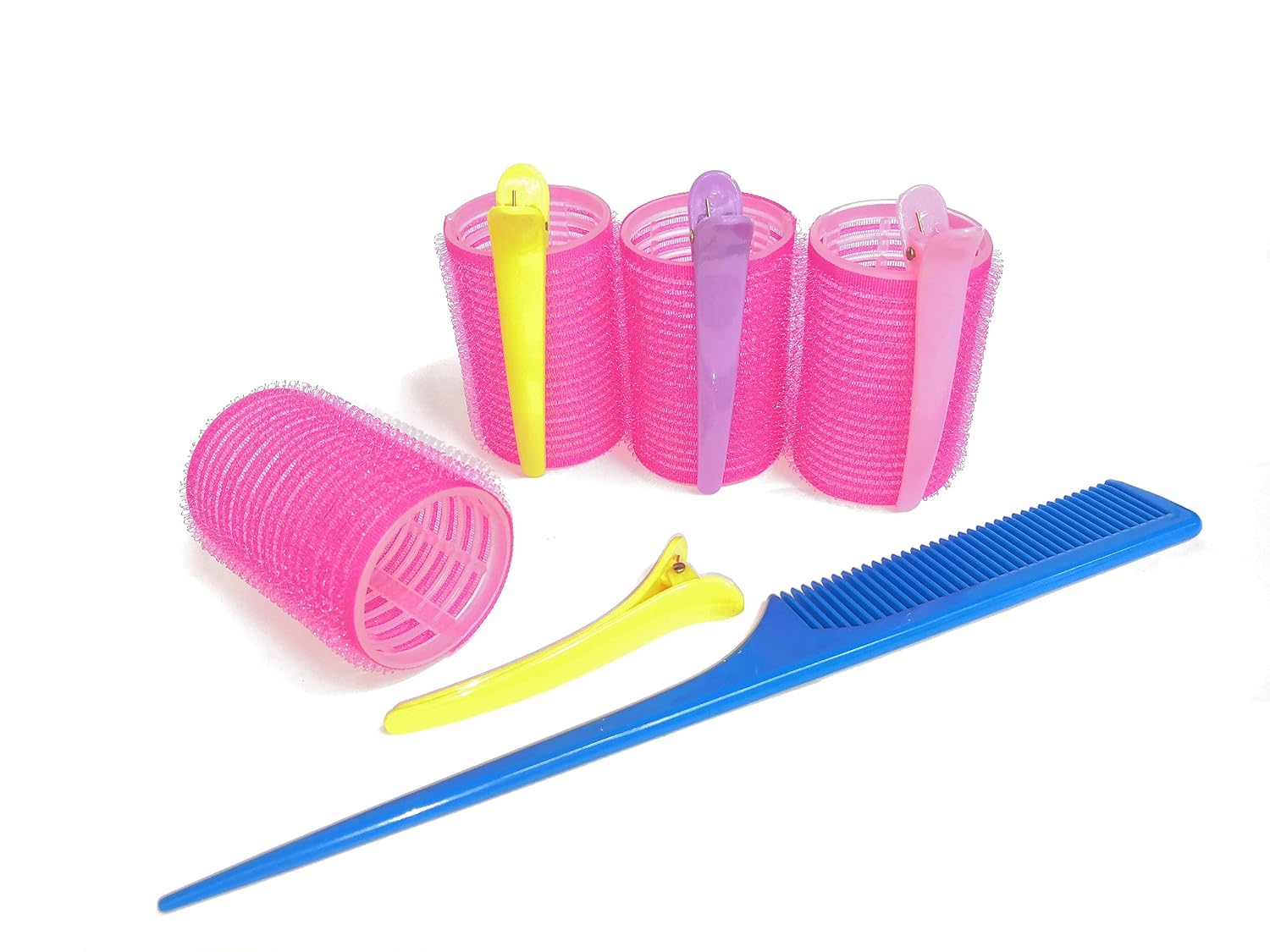 Self Grip Holding Rollers Hairdressing Curlers Hair Design Sticky Cling Style For DIY Or Salon By Kamay's (30mm/1.2" Medium Size 12PCS)