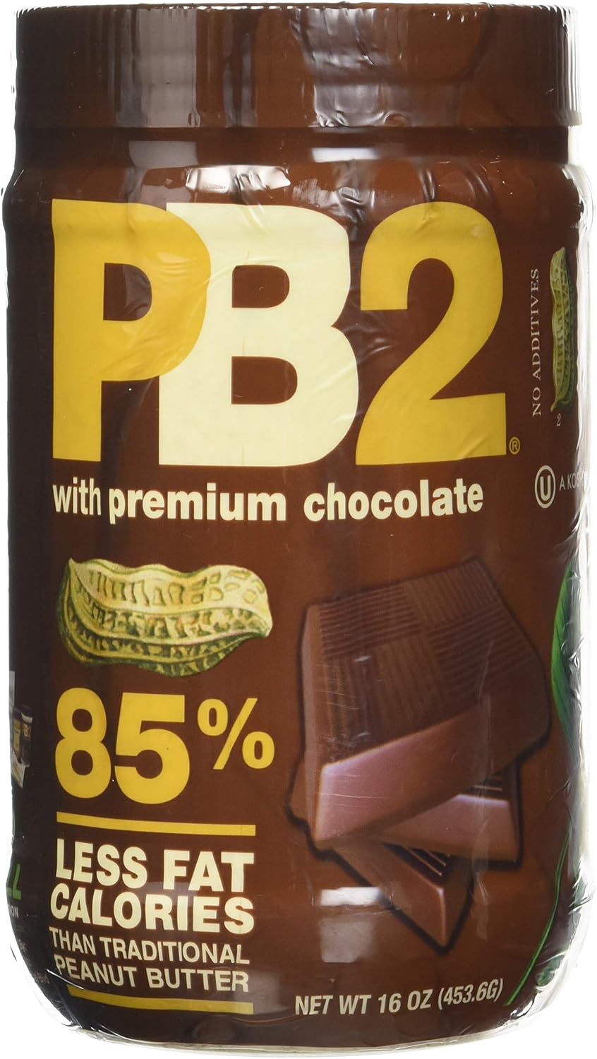 PB2 Bell Plantation Bell Plantation Powder, Peanut Butter with Premium Chocolate, 16 Ounce