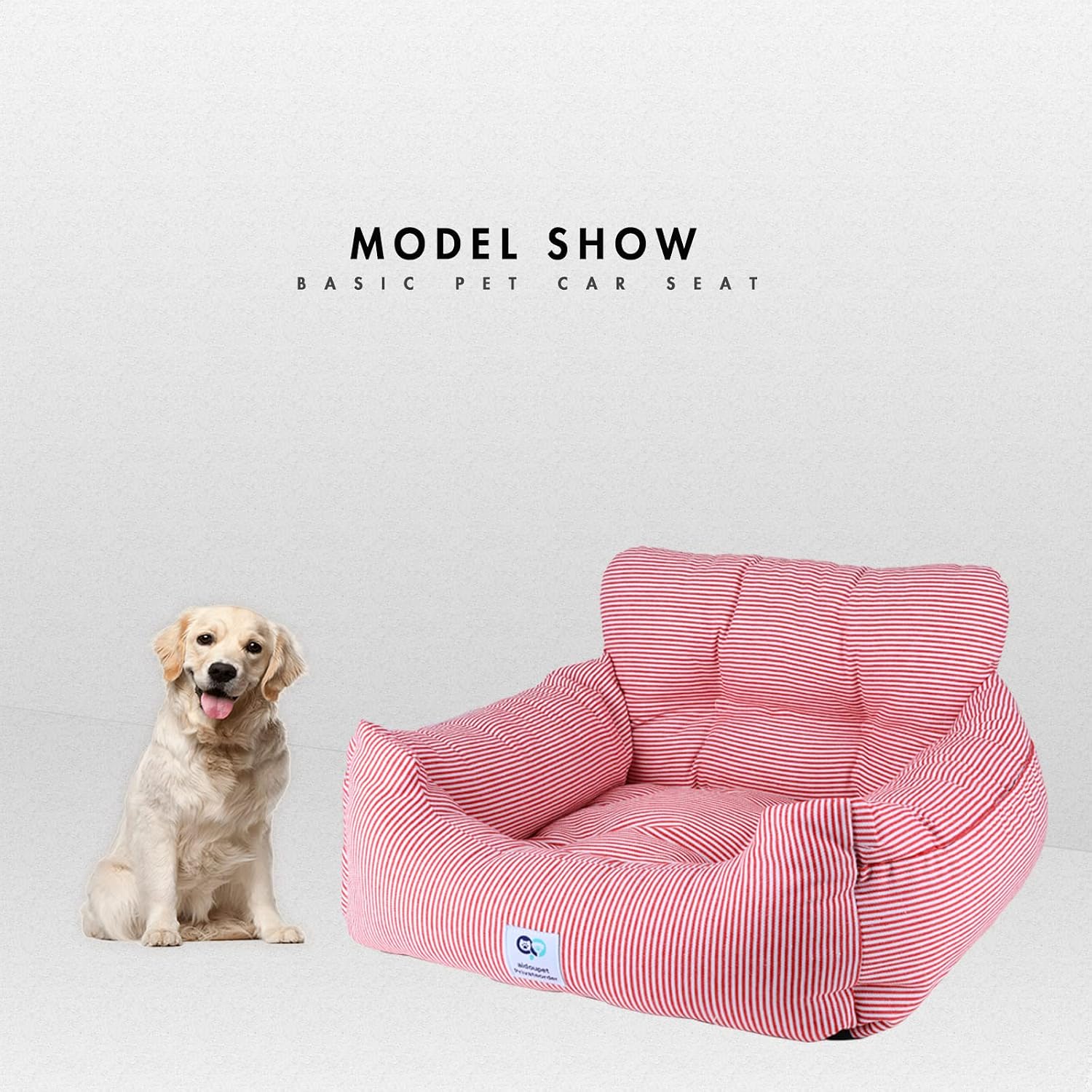 Aidou Dog car seat, Dog Booster seat for Small Medium Large Dogs Cats, pet Travel Booster seat, Dog Safety Car Seat with Storage