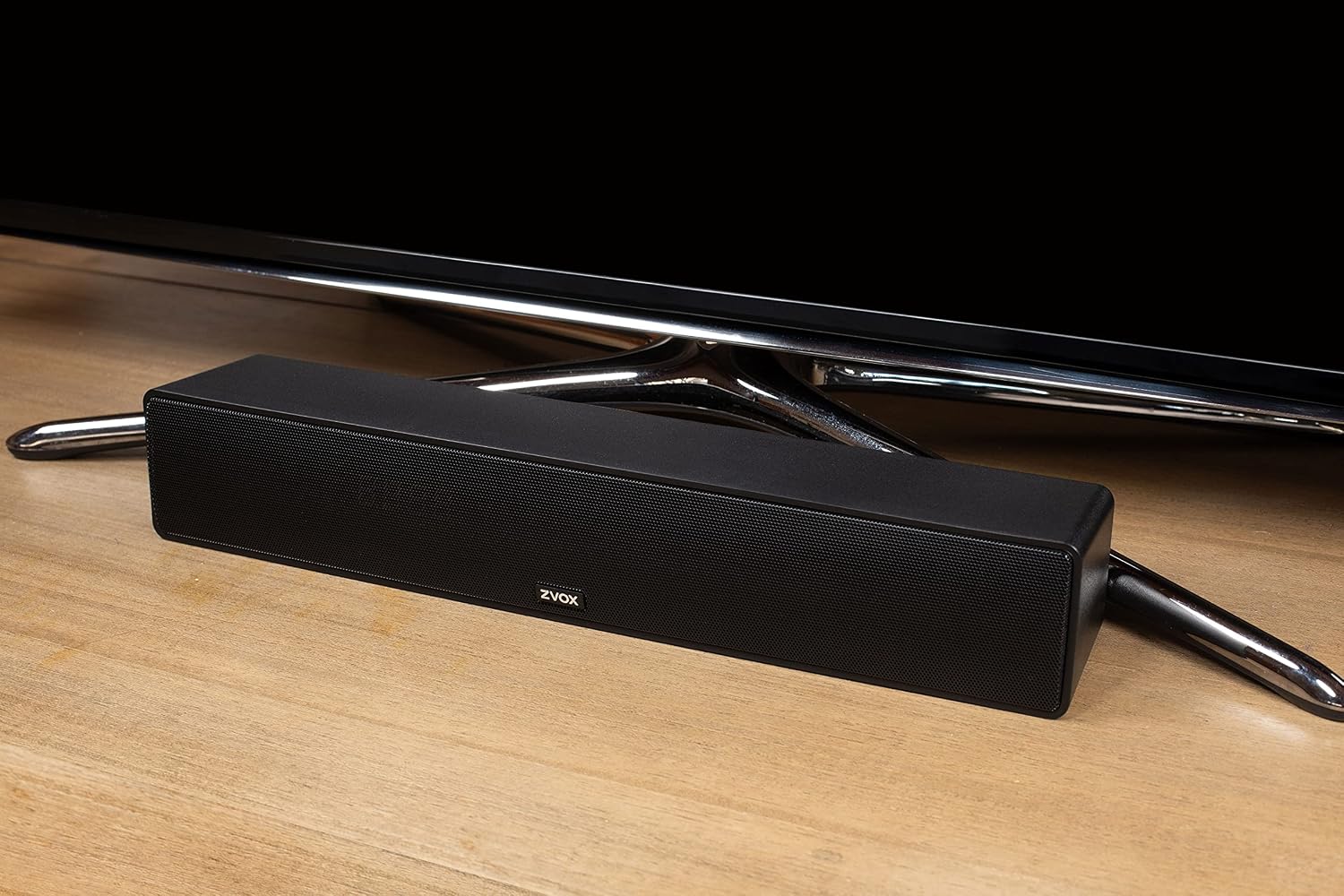ZVOX AccuVoice AV157 Dialogue Clarifying Soundbar- 12 Levels of Voice Boost