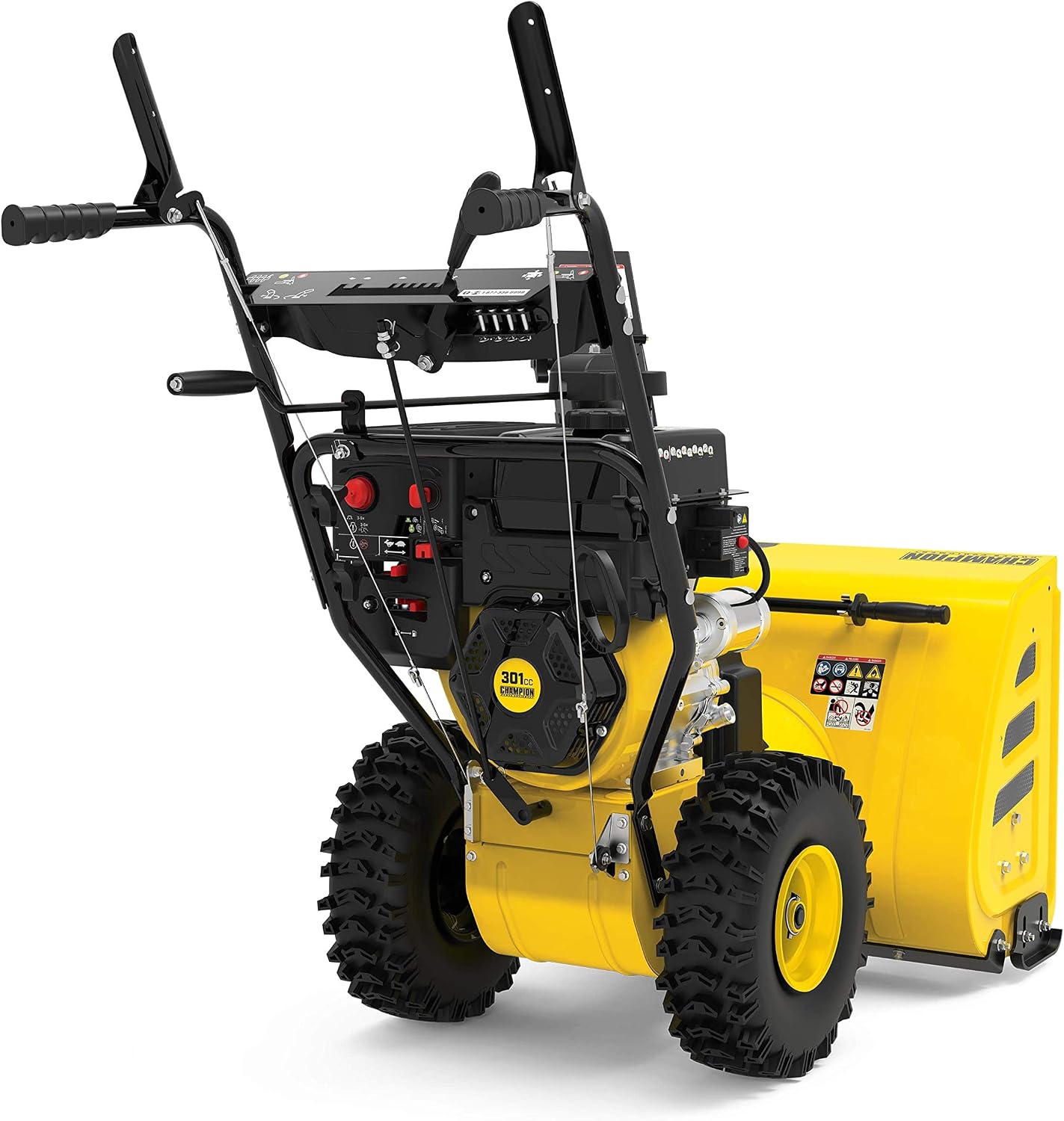 Champion Power Equipment 301cc 27-Inch 2-Stage Gas Snow Blower with Electric Start