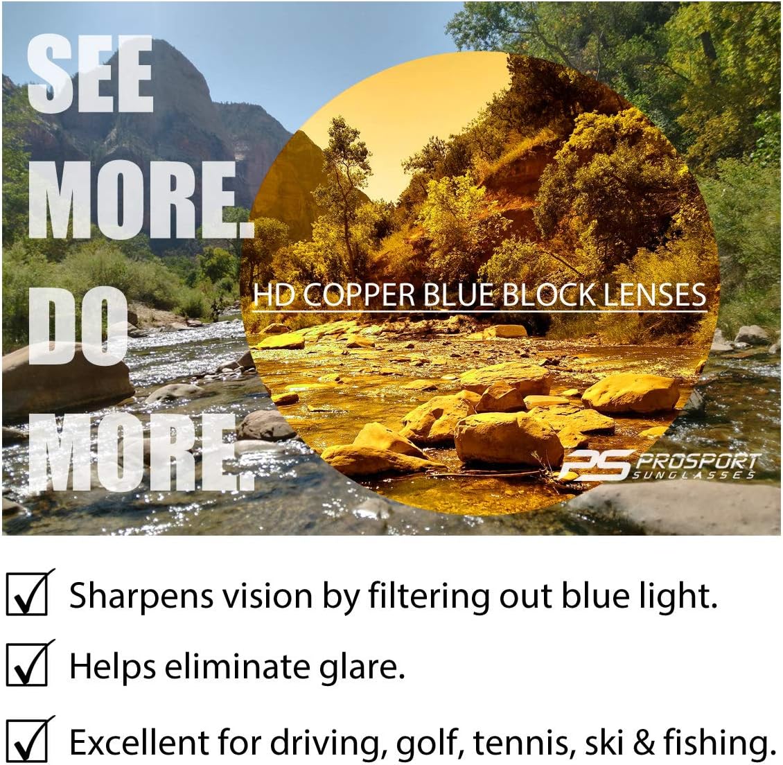 Bikershades Motorcycle Safety Riding Goggles Men Women. Polarized Lens, Smoke, Mirrored Blue or Orange, Clear Yellow Lenses