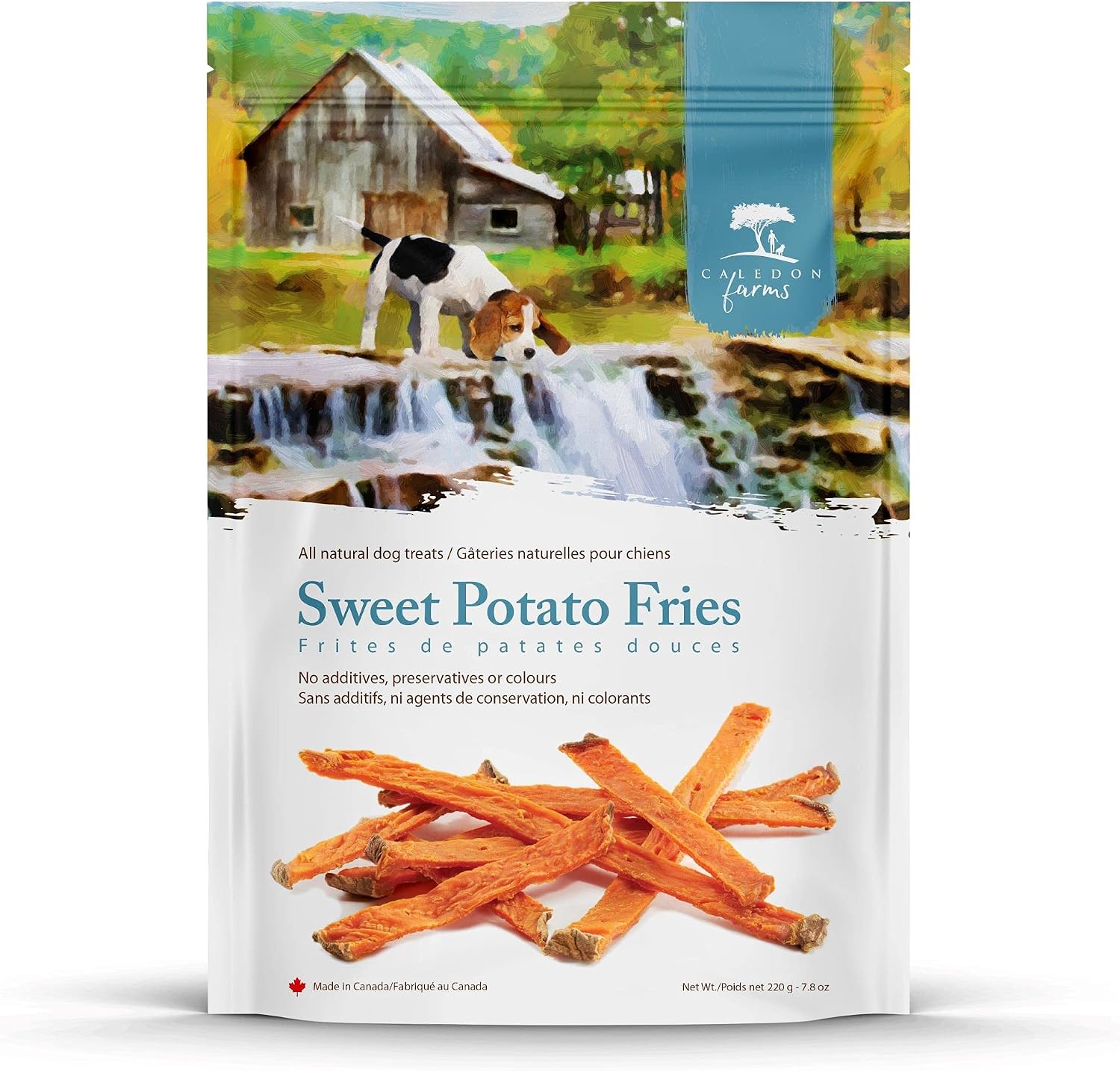Caledon Farms Sweet Potato Chews for Dogs 9.3 OZ