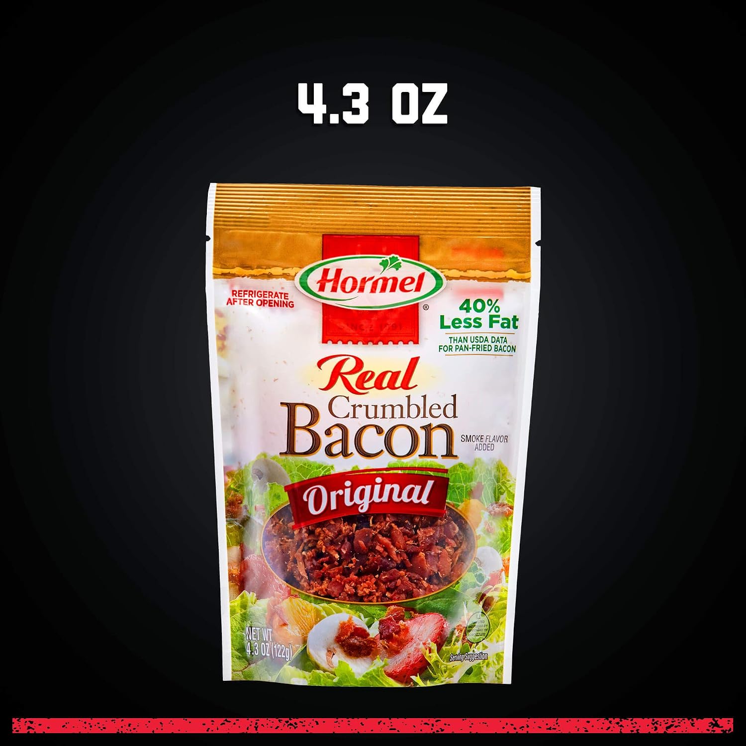 Hormel Premium Real Crumbled Bacon, 20 Oz Pouch