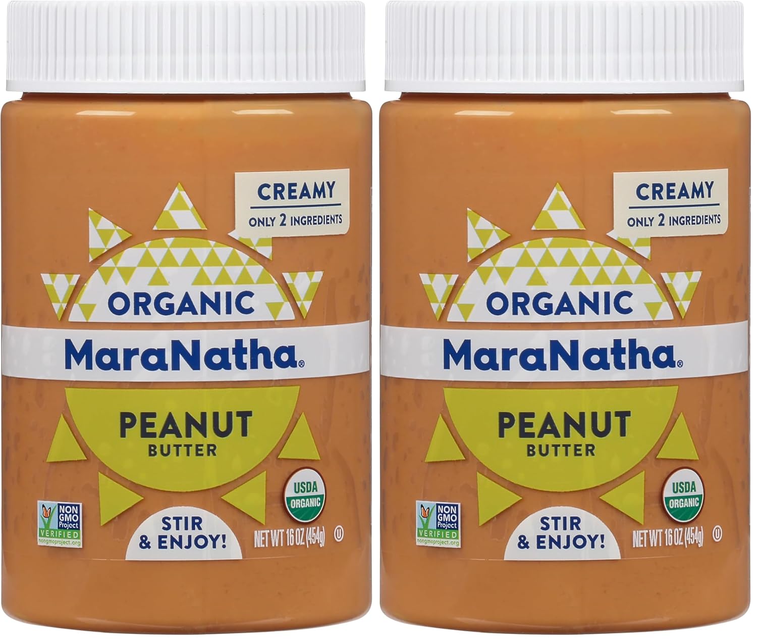 MaraNatha Organic Creamy Peanut Butter, 16 Ounce Jar