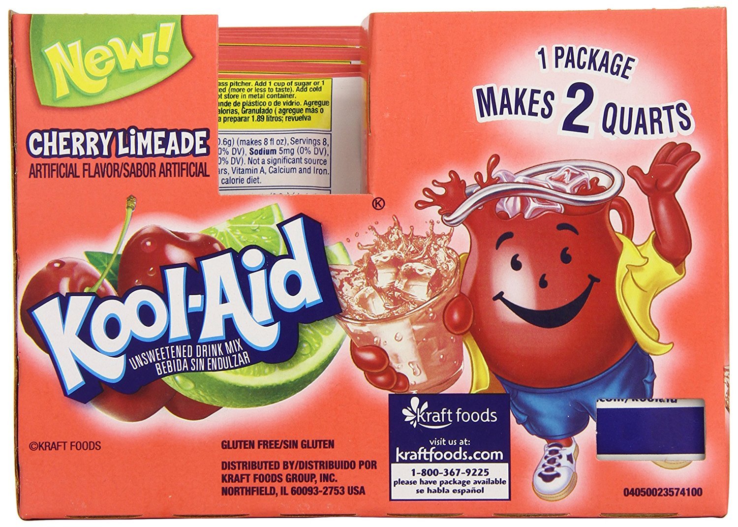Kool-Aid Drink Mix, Tropical Punch, 19 oz | for Flavorful Hydration and Shareable Refreshment Good Source of Vitamin C, Caffeine Free Gluten Free