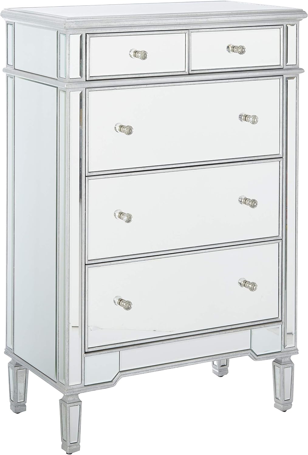 5 Drawer Cabinet, Silver