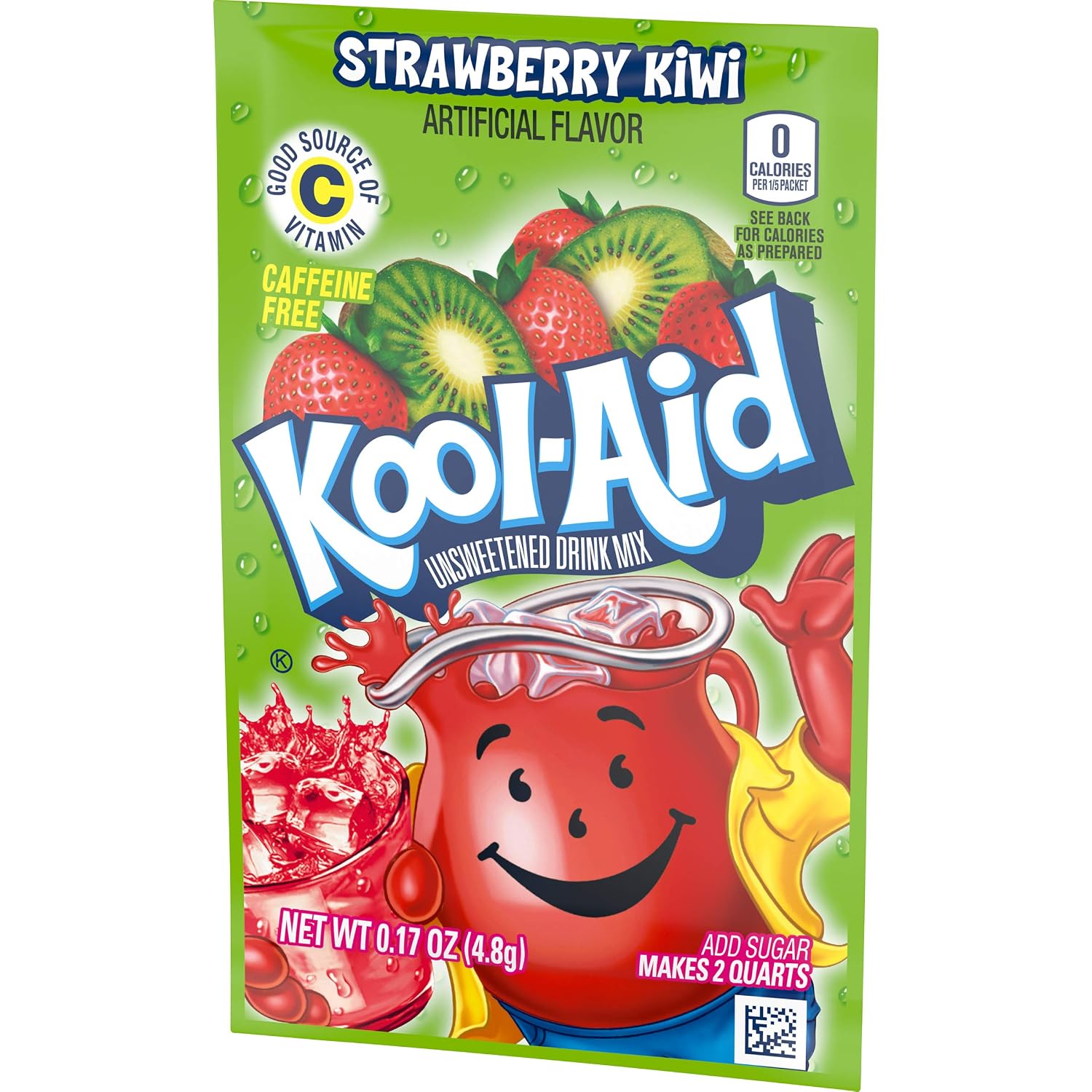 Kool-Aid Tropical Punch Flavored Unsweetened Caffeine Free Powdered Drink Mix (96 Packets)