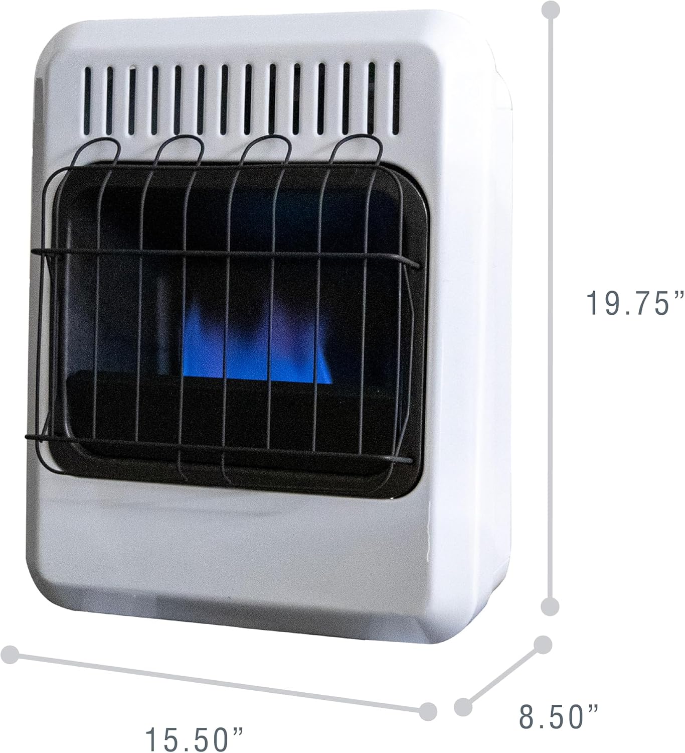 Mr. Heater 10,000 BTU Vent Free Dual Fuel Blue Flame Heater