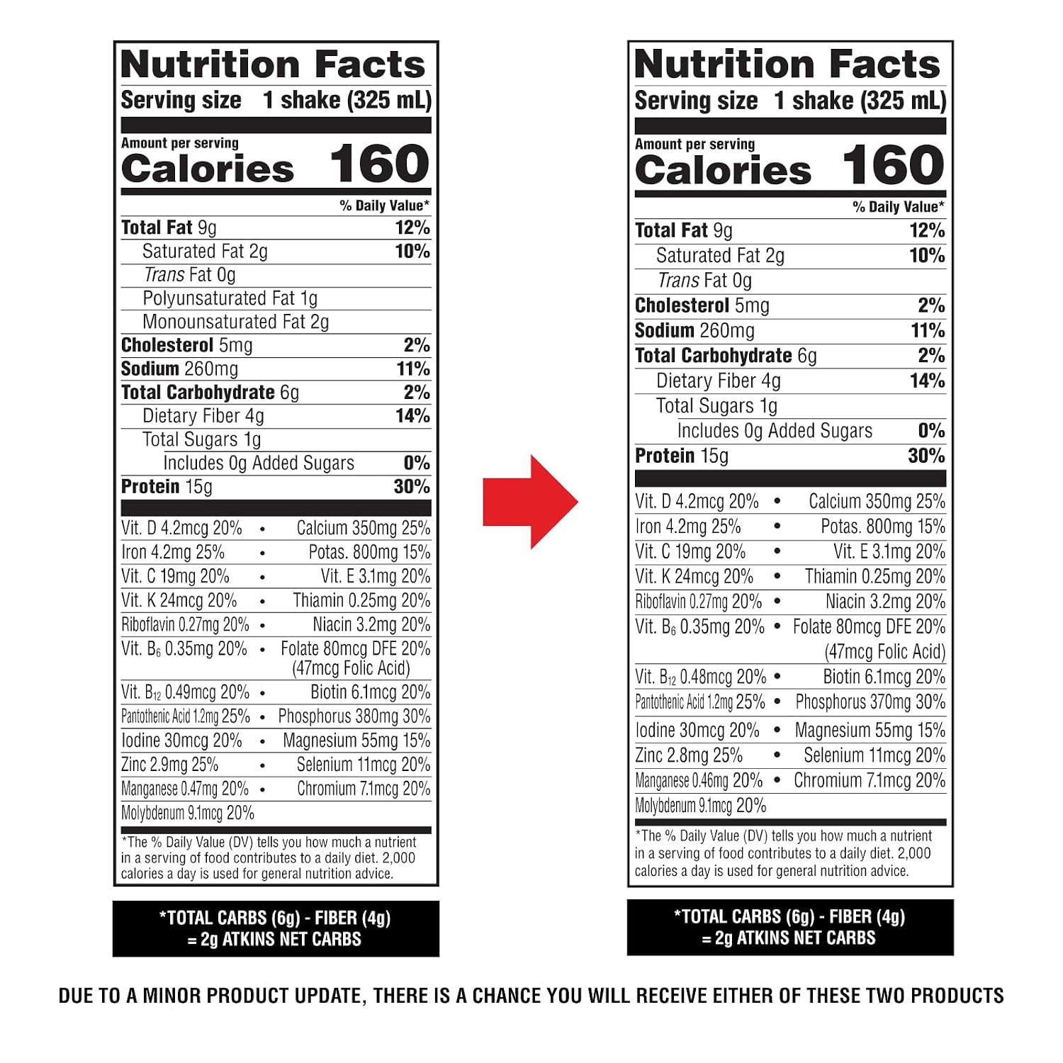 Atkins Milk Chocolate Delight High Protein Shake, 15g Protein, 12 Count | 15g Protein, 3g Fiber, 2g Net Carb, 1g Sugar, Chocolate Flavored, Keto Friendly, Ready to Drink, 12 Count