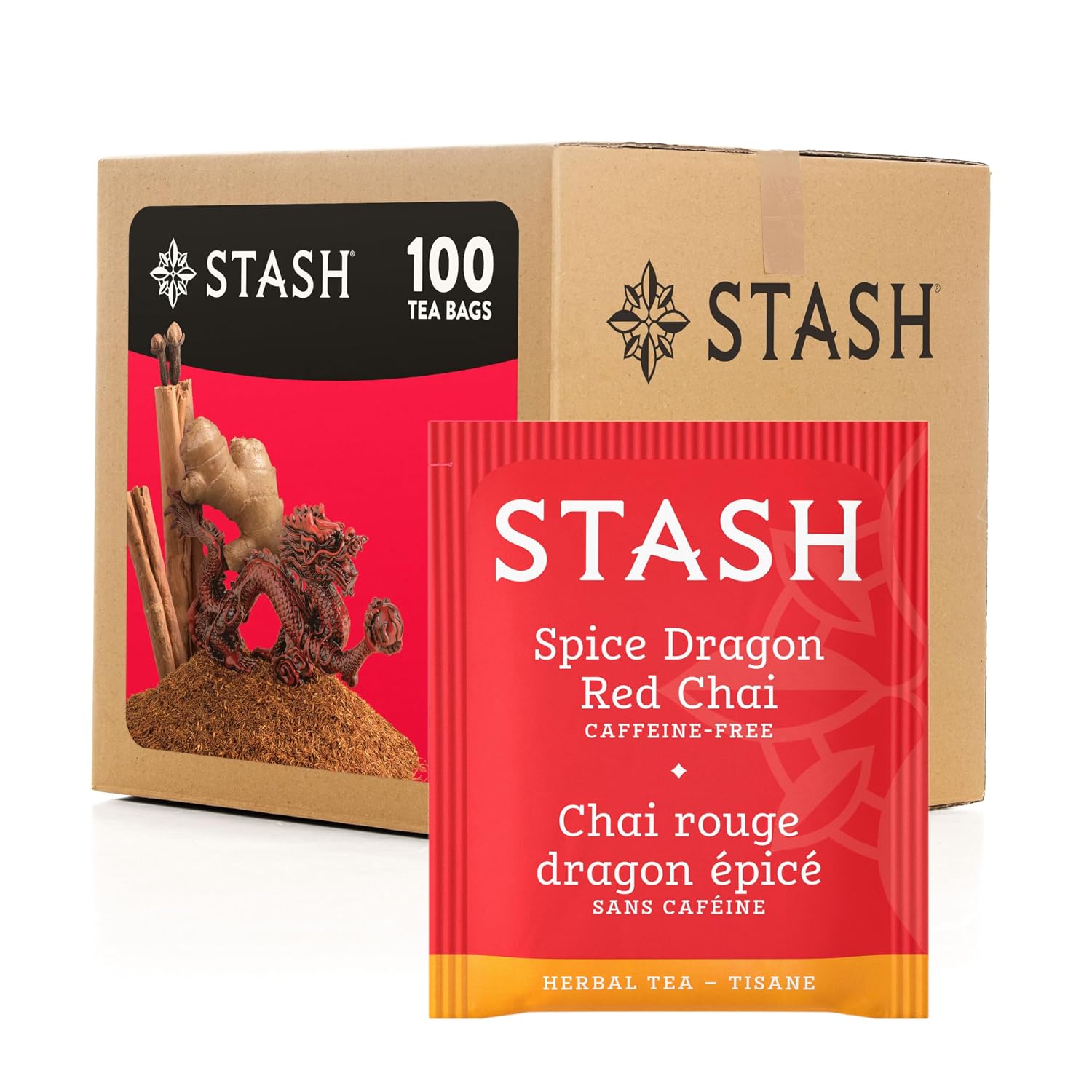 Stash Tea Premium Green Tea, Box of 100 Tea Bags