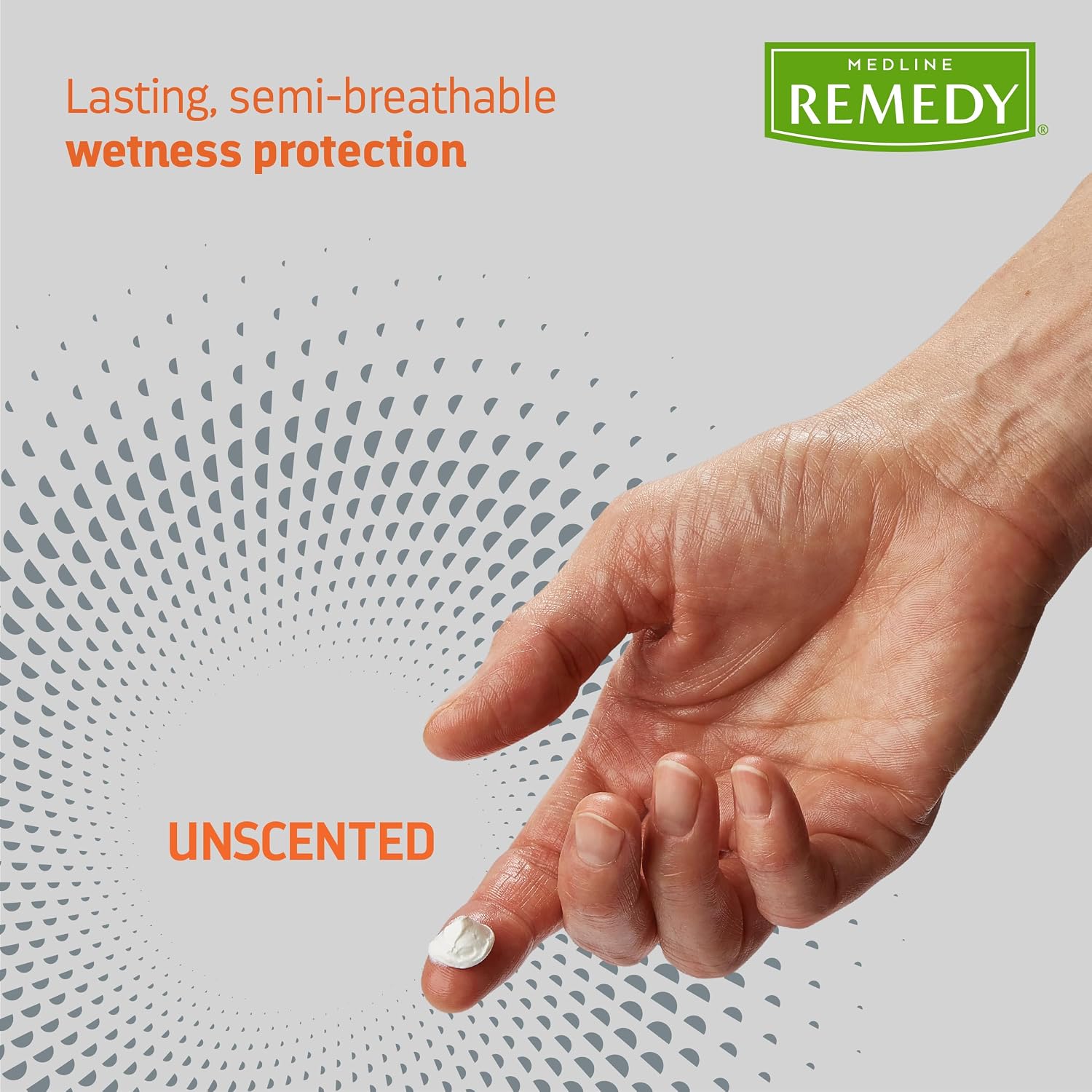 Medline Remedy Specialized Zinc Oxide Paste with Menthol (4 oz Tube), Unscented, Calamine, Incontinence Care, Diaper Rash, Wetness Protection