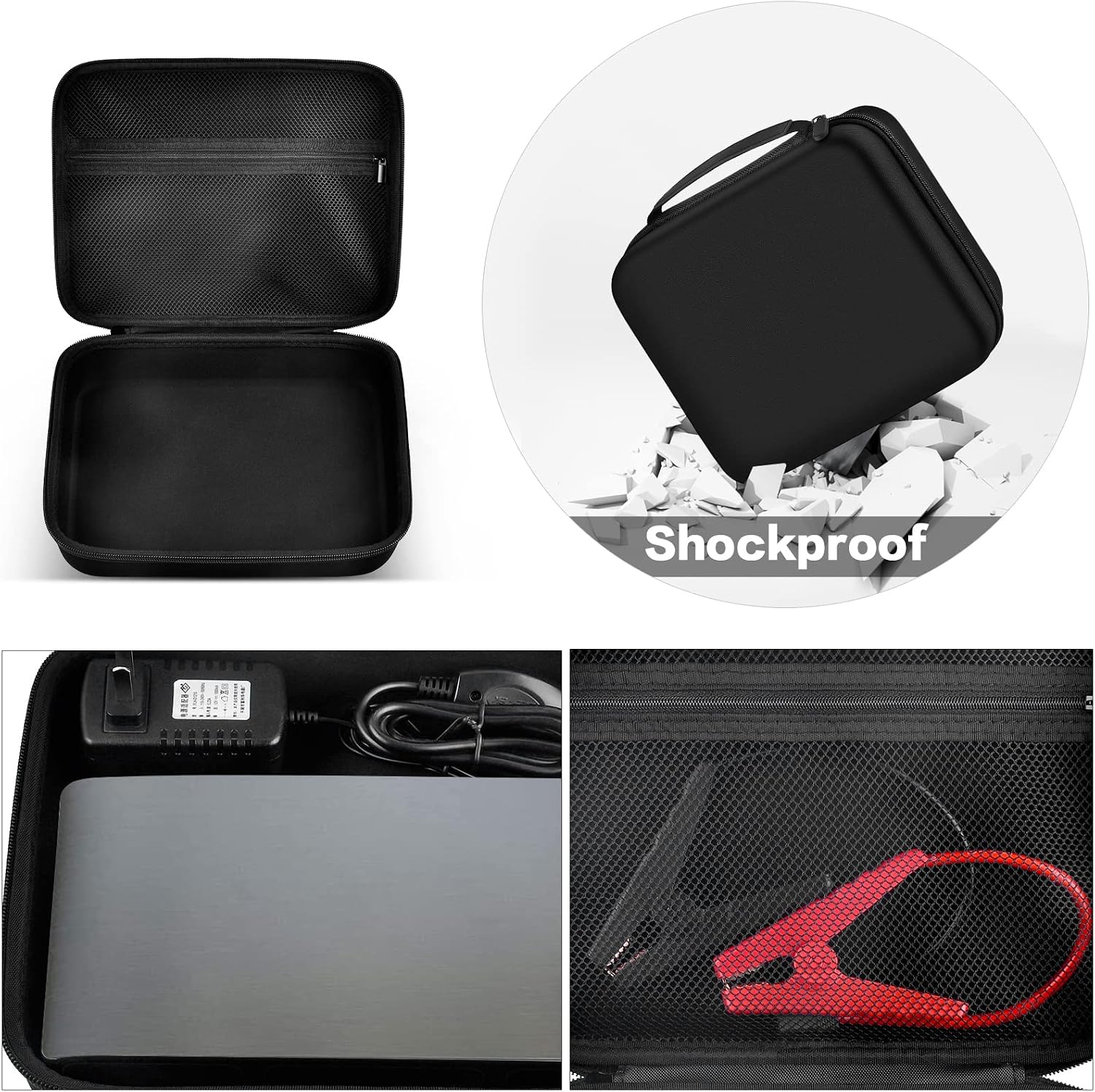 GWCASE Case Compatible with Halo Bolt Air 58830/58830/ 44400/57720 Mwh Emergency Power Kit Car Jump Starter with Tire Pump.