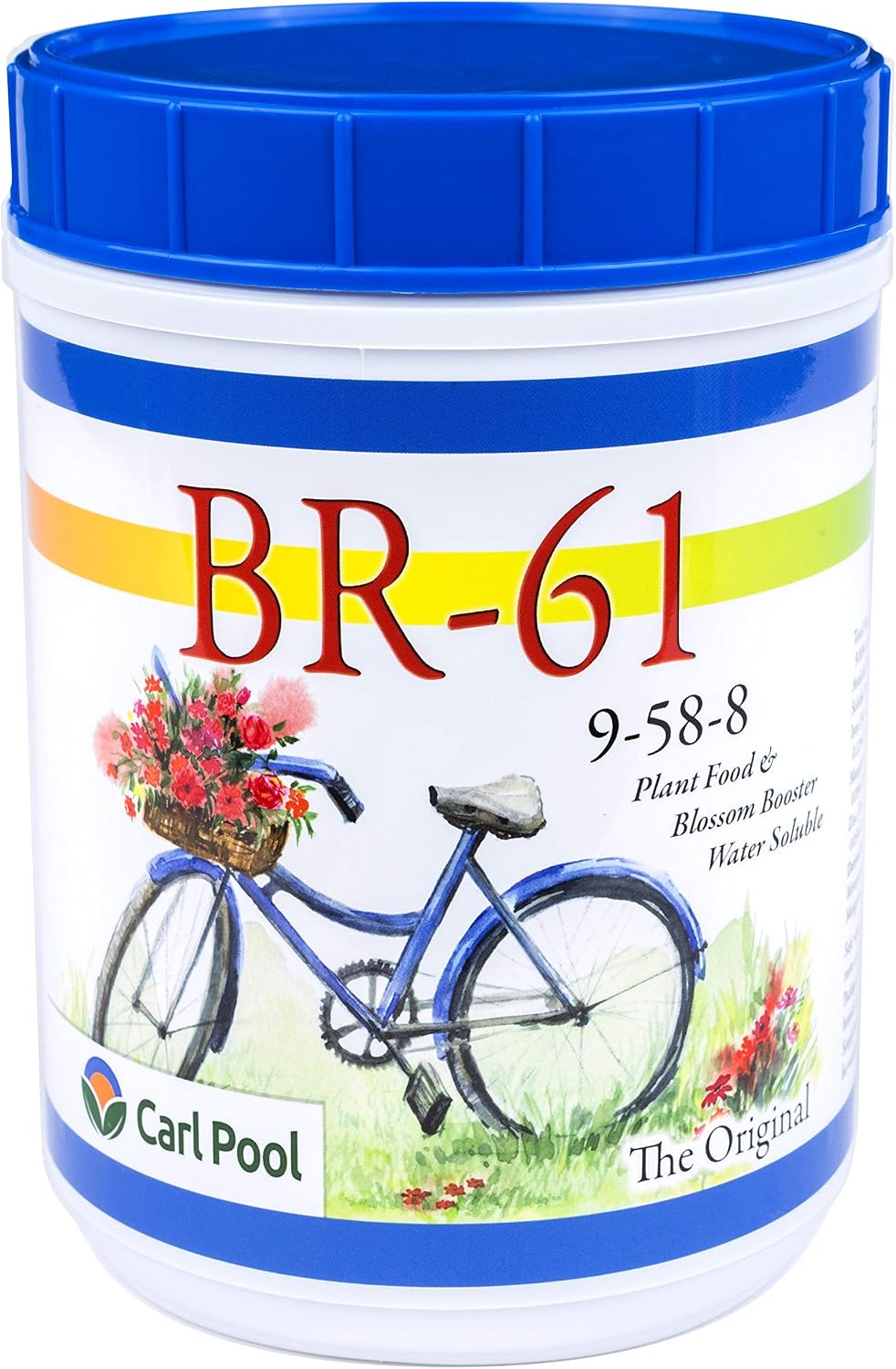 Carl Pool BR-61 Plant Food 9-58-8 3 Lbs