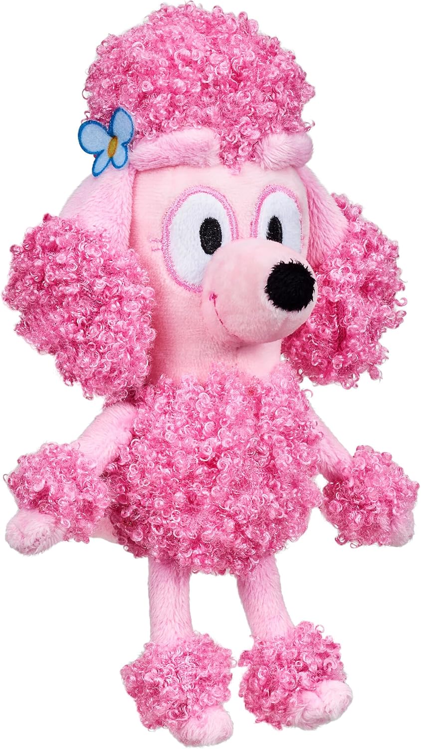 Bingo & Bluey Plush Toys 2-Pack, Soft Deluxe Fabric, Embroidered