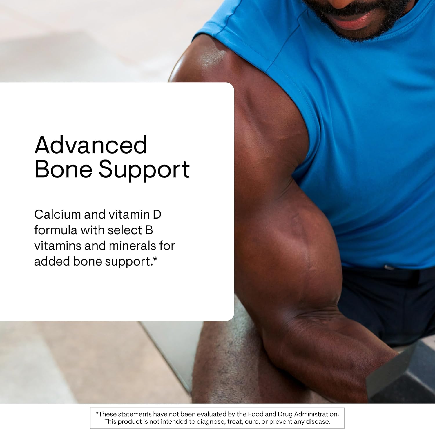 THORNE Advanced Bone Support, Calcium, Magnesium & Vitamin D3, 120 Capsules | Supports Bone Strength, Bone Density & Calcium Absorption