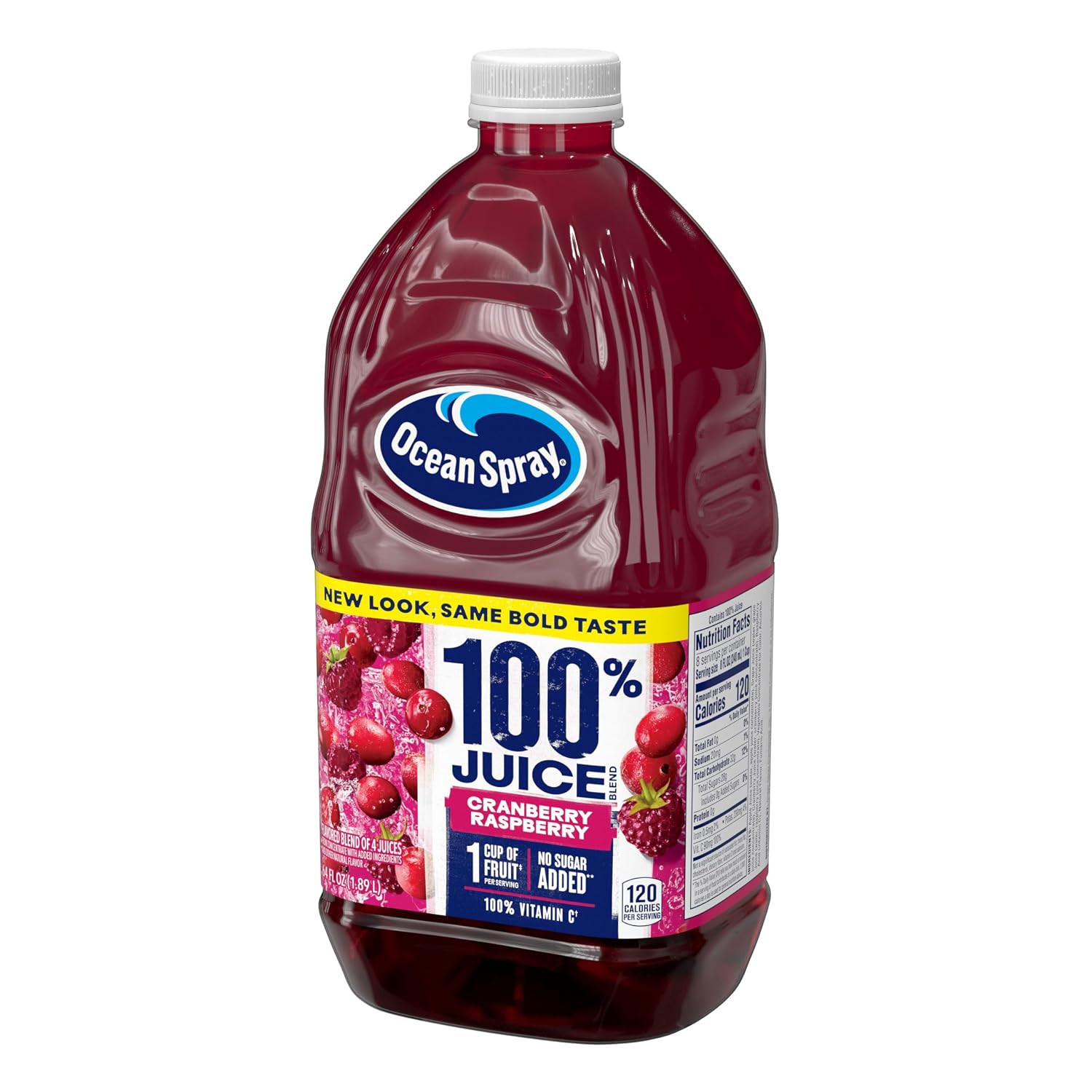 Ocean Spray 100% Juice, Ruby Red Grapefruit, 60 Ounce Bottle (Packaging May Vary)