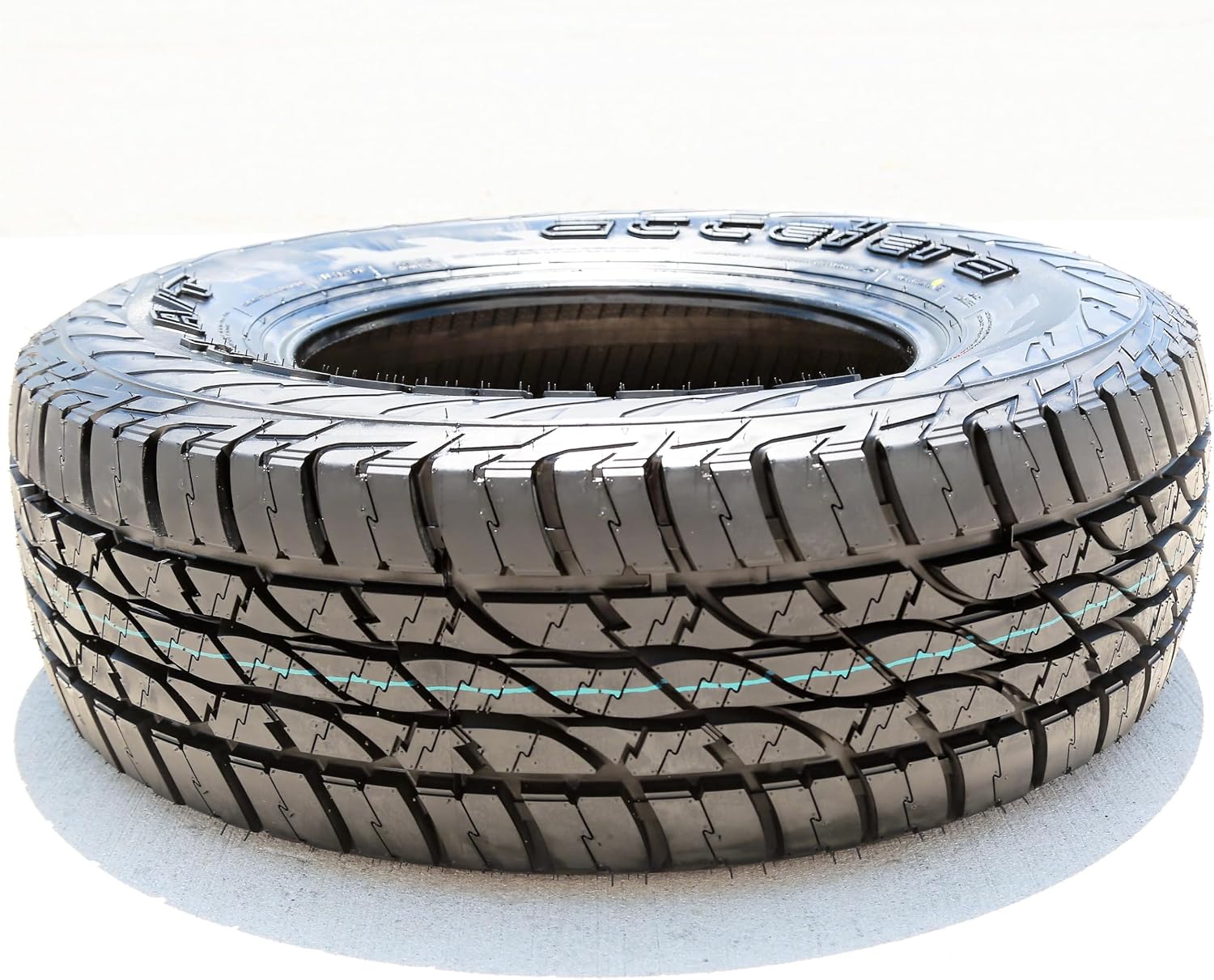 Accelera Omikron A/T LT265/70R17 121/118Q All Terrain E (10 Ply) Tire | Light Truck All Terrain All Season Traction 121/118Q Rated E (10 Ply) Radial Construction Black Sidewall Tire