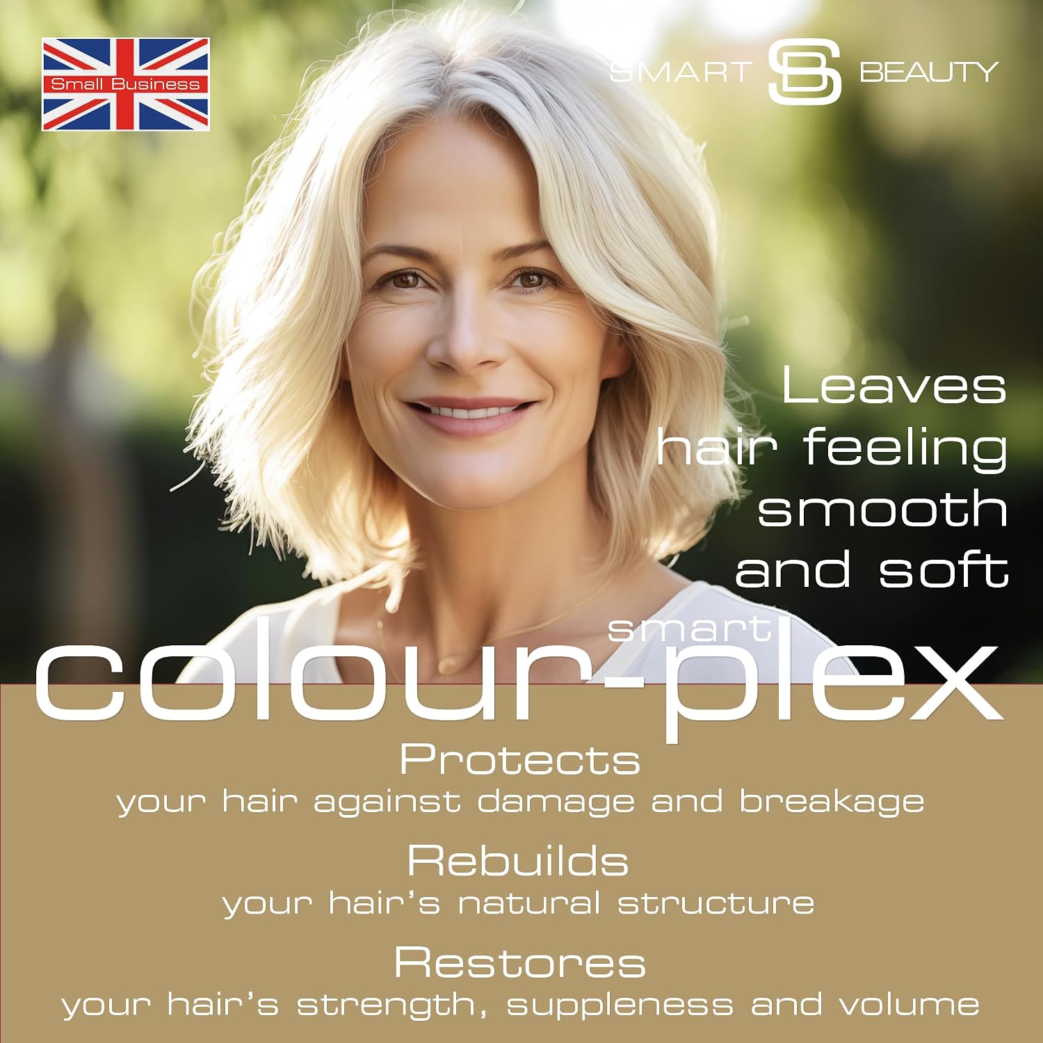 Smart Beauty Blonde Bleach-It, The Ultimate Lightener for Dark Hair, Perfect for Highlighting and Vibrant Pastel Colour, Hair Bleach Kit, Vegan & Cruelty Free