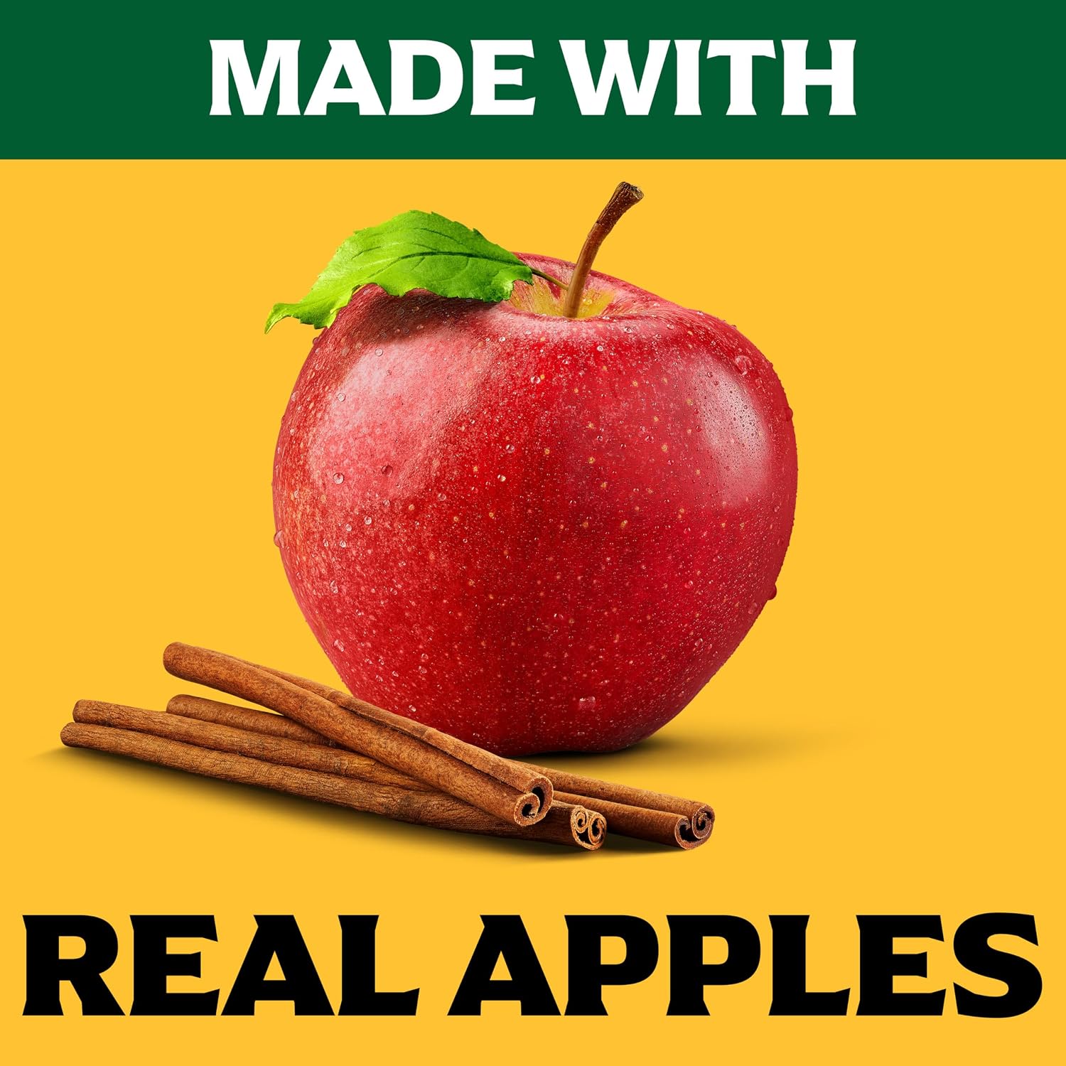 Mott's Cinnamon Applesauce, 3.2 oz clear pouches, 12 count