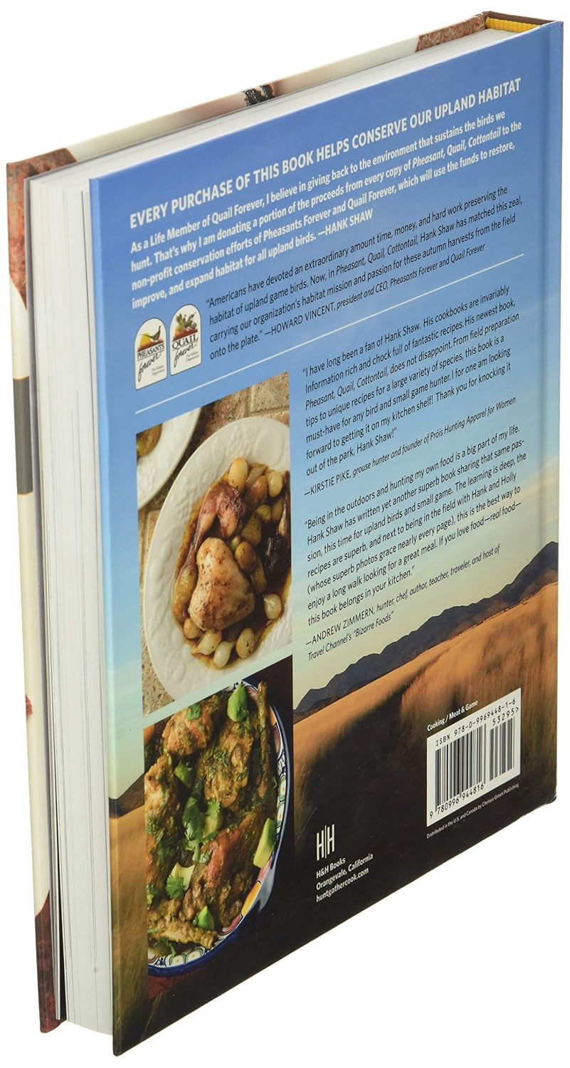 Pheasant, Quail, Cottontail: Upland Birds and Small Game from Field to Feast