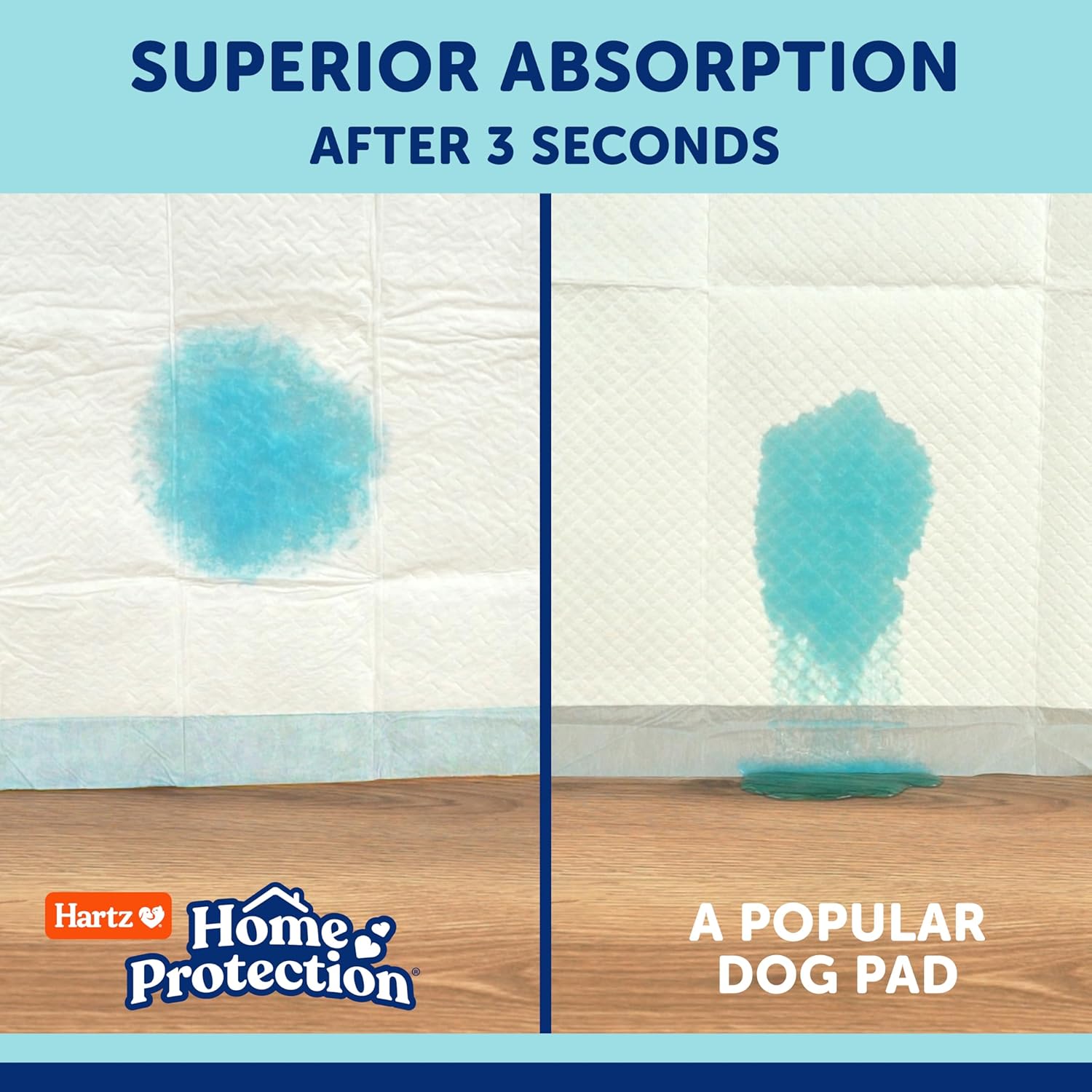 Hartz Home Protection Super Absorbent Odor Eliminating Lavender Scented No Leak Dog Pads, XXL 20 count