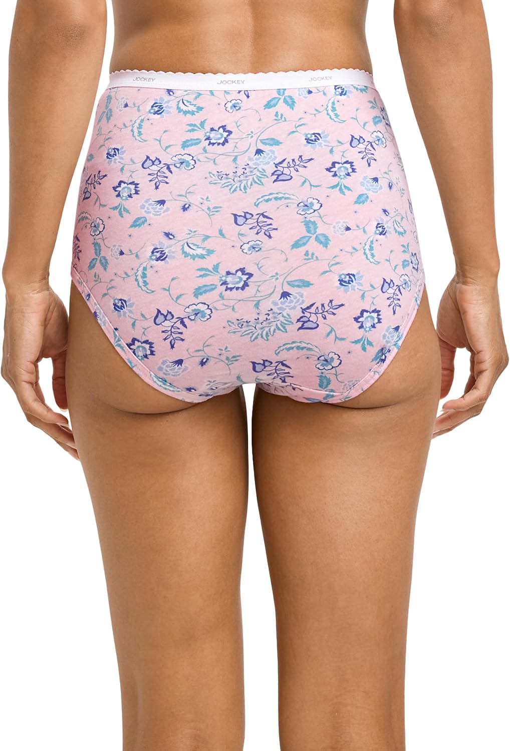 Jockey Women's Underwear 100% Cotton Classic Brief - 3 Pack