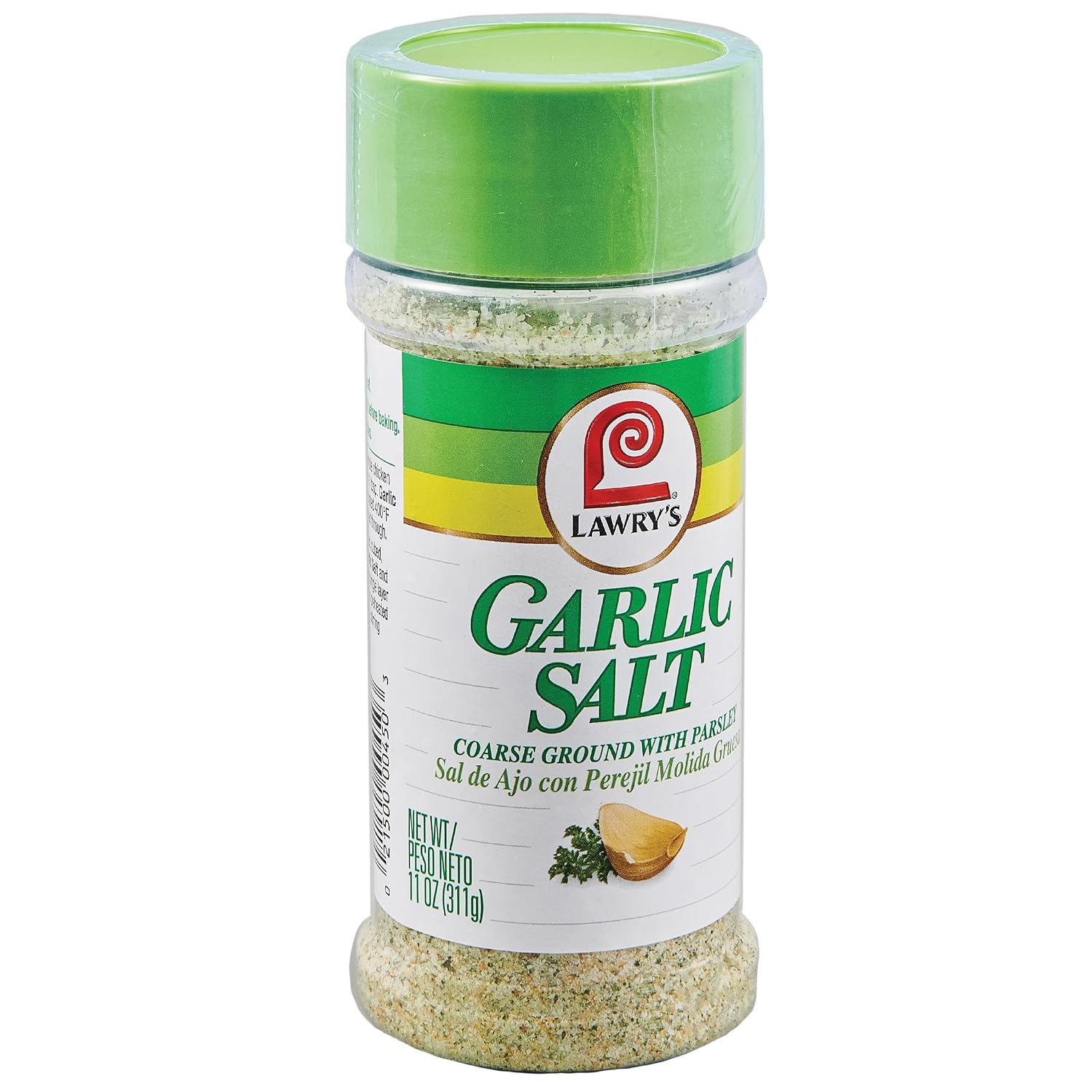 Lawry's Coarse Ground with Parsley Garlic Salt, 6 oz (Pack of 12)