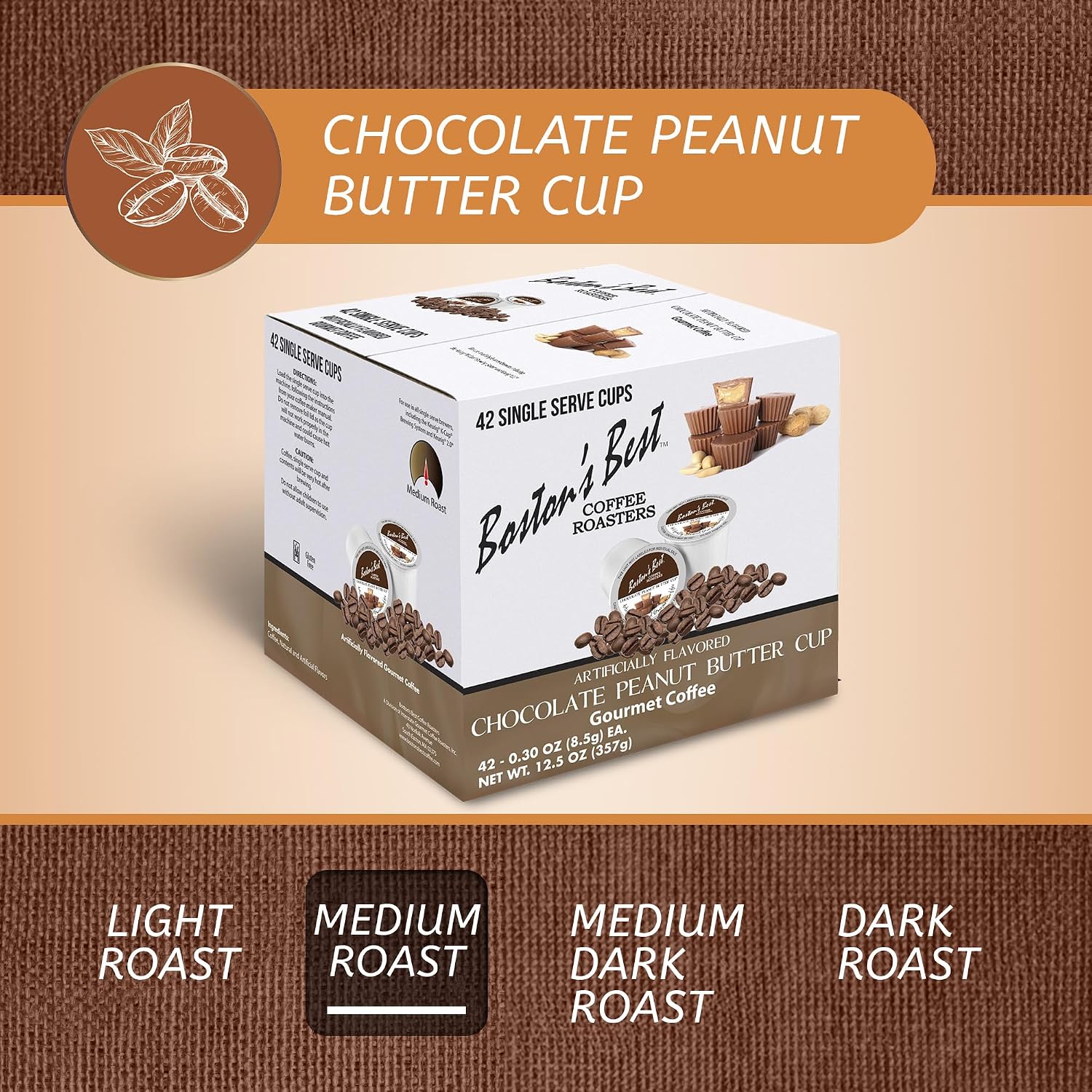 Boston’s Best - Aloha Coconut Flavored Delicious Gourmet Coffee Compatible with Keurig Coffee Maker, 1 Count (42 Single Serve Cups)