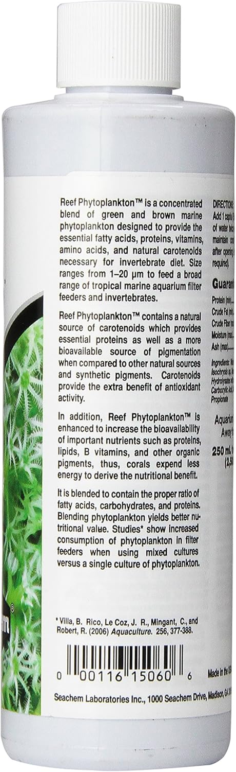 Reef Phytoplankton, 250 mL / 8.5 fl. oz.