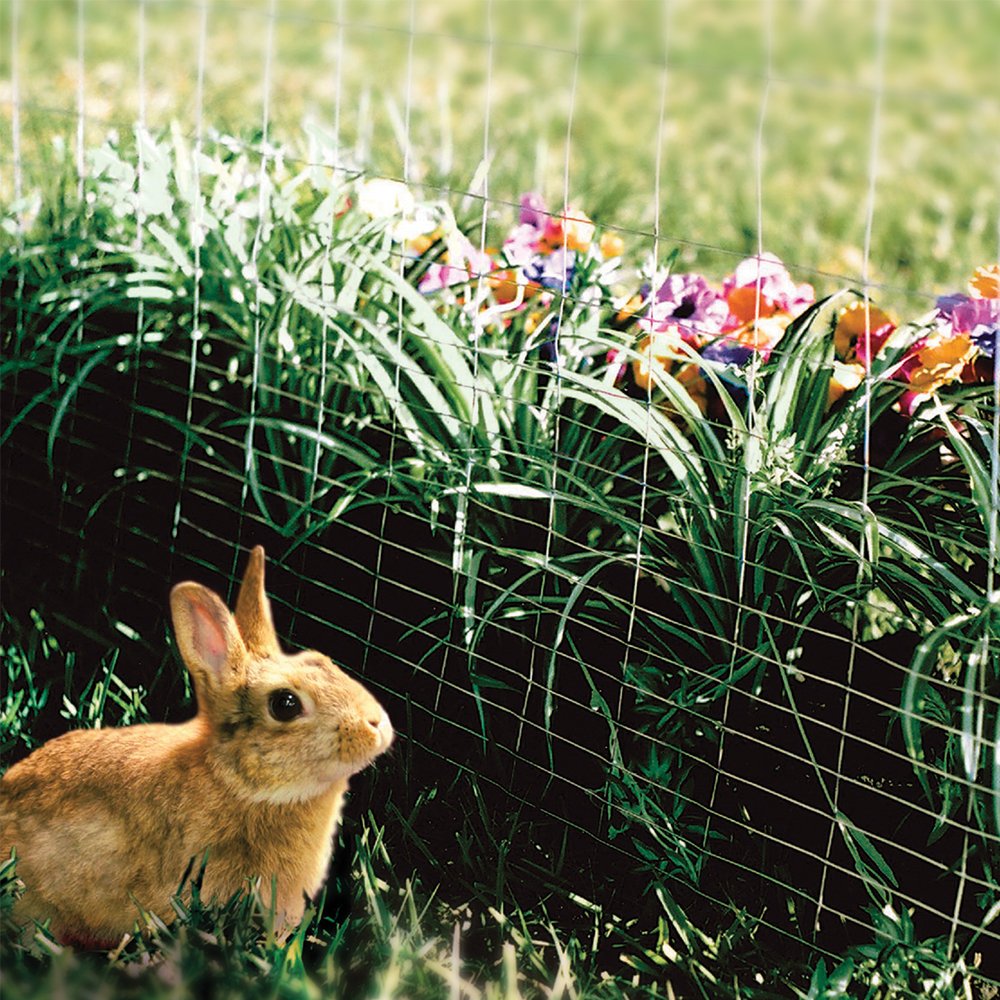YARDGARD 2 in. x 4 in. Mesh Welded Wire Fence Roll, 36 in. x 100 ft., 14-Gauge Galvanized Steel Fence for Animal Enclosures, Garden Protection and Property Fencing, Rabbit Control an Utility Fence