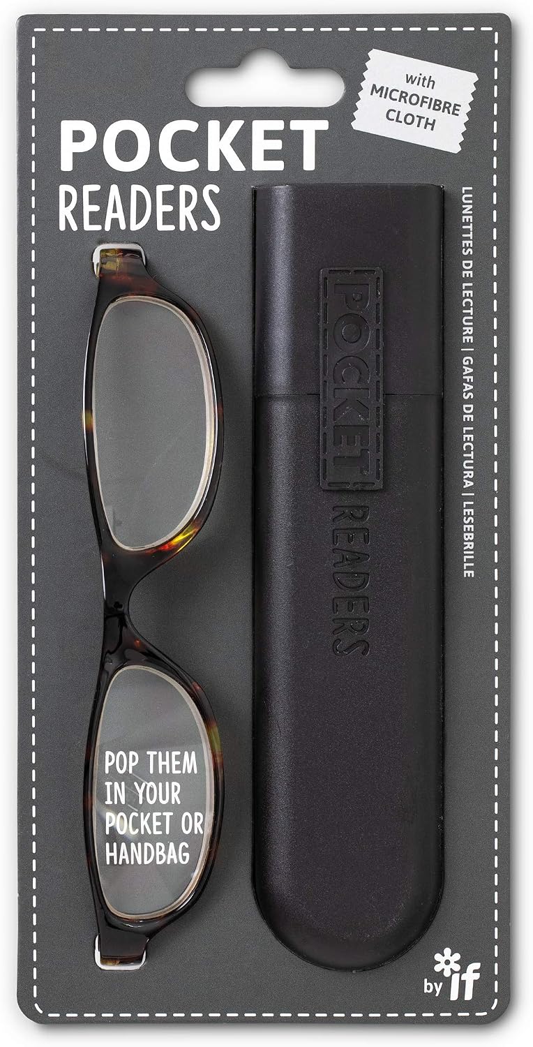 IF Pocket Readers - Reading Glasses in a Slim Pocket Sized case