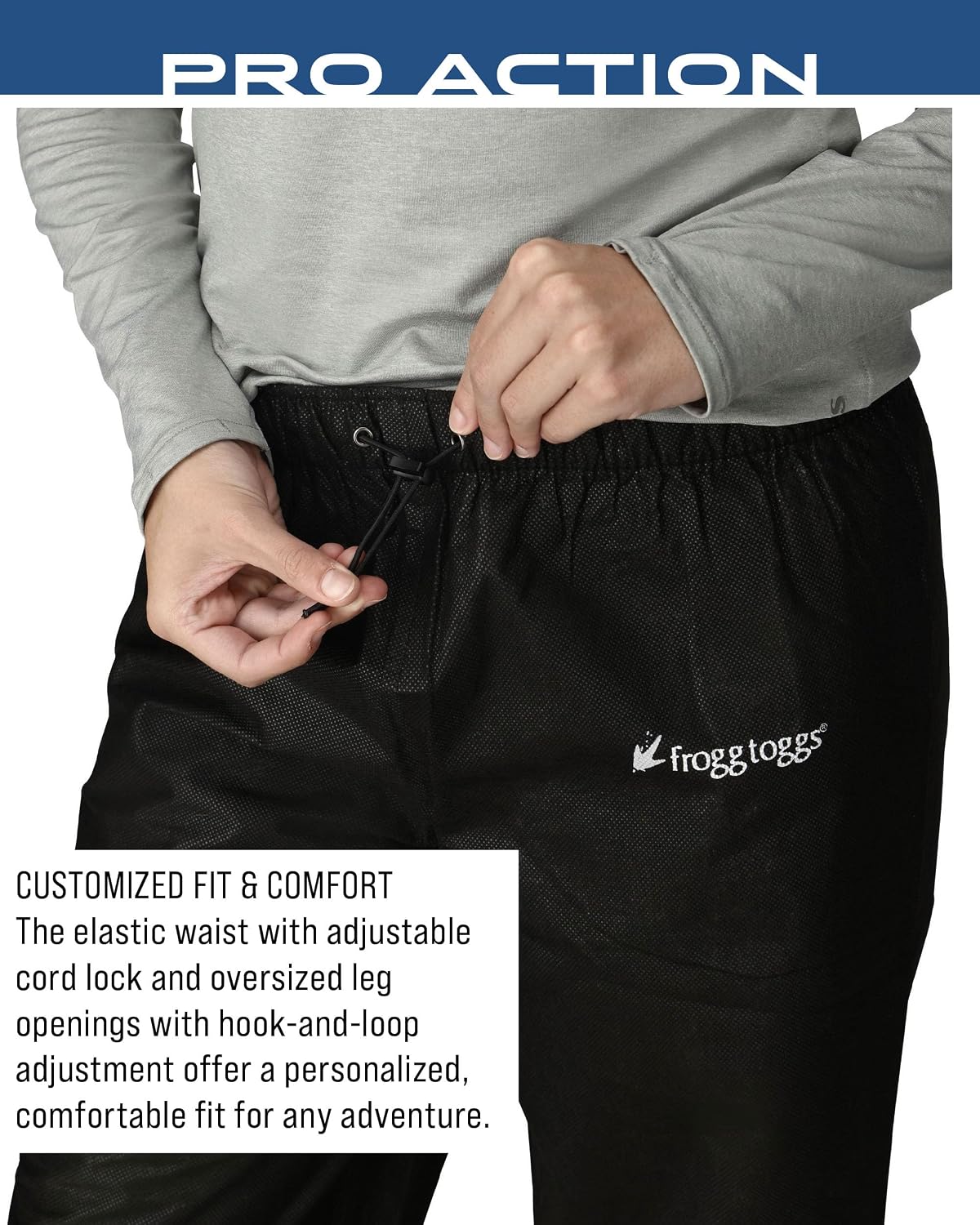 FROGG TOGGS Women's Classic Pro Action Waterproof Breathable Rain Pant