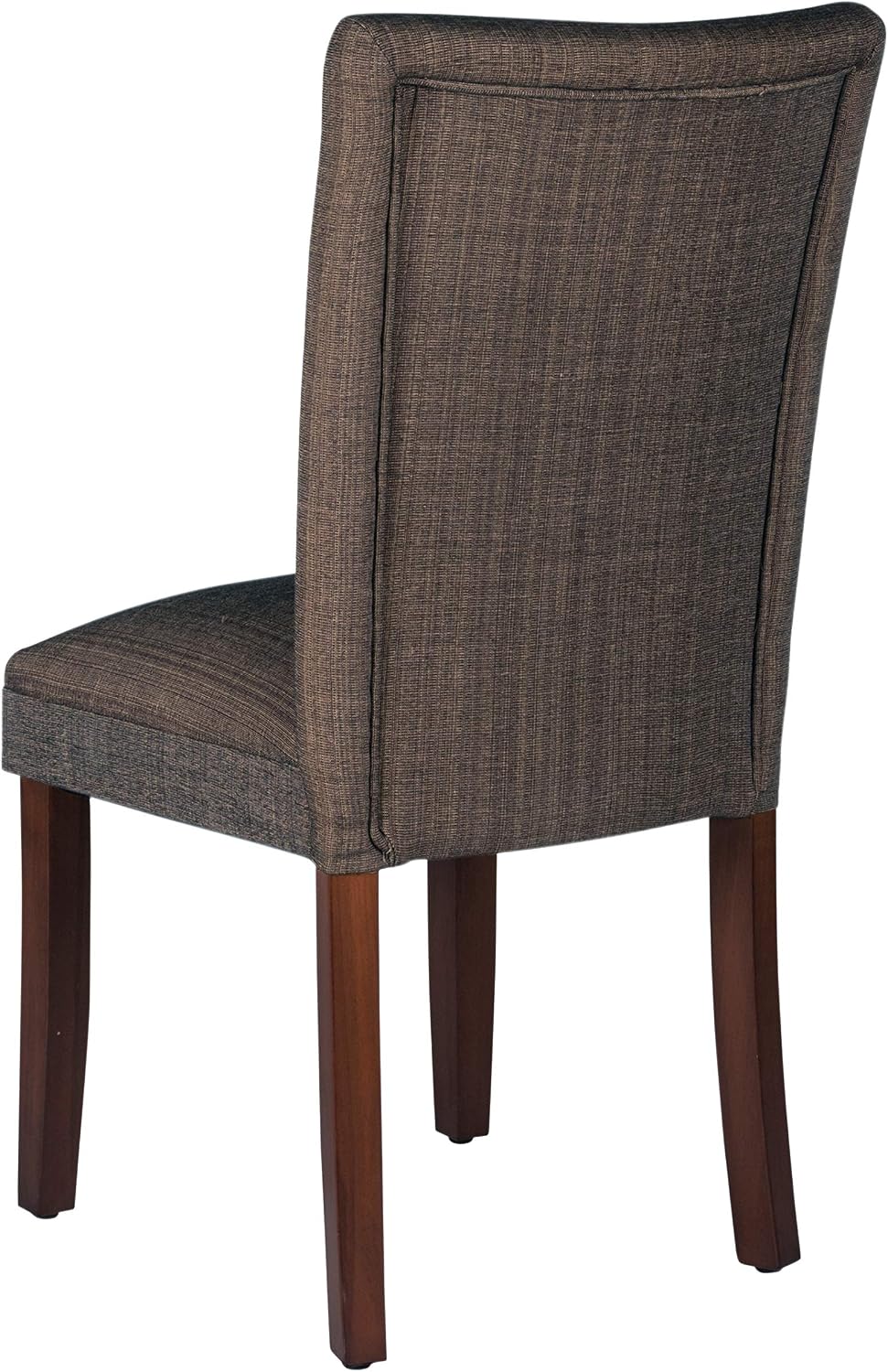 HomePop Parsons Dining Chair - Red & Gold Damask (Single Pack)