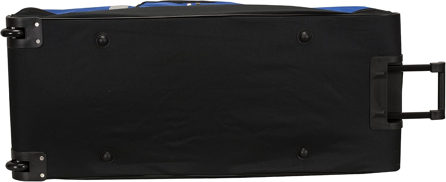 Rockland Drop Bottom 40" Rolling Duffel Bag, Navy