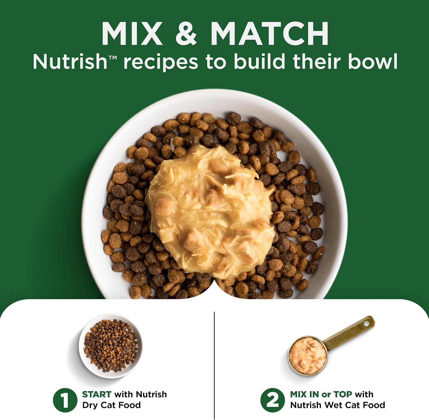 Nutrish Indoor Complete Dry Cat Food, 3 lb. Bag (Rachael Ray) | Chicken, Lentils & Salmon Recipe, Crafted for Adult Indoor Cats, Veterinarian Reviewed Formula