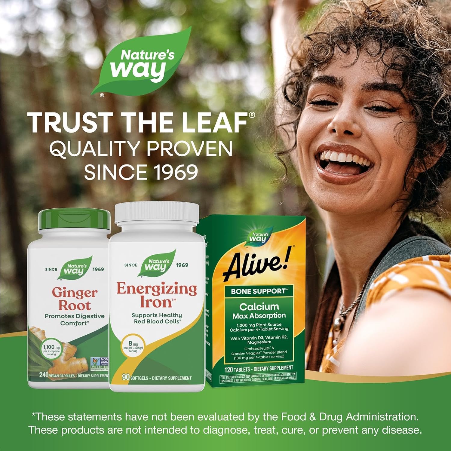 Nature's Way Energizing Iron, Supports Healthy Red Blood Cells*, 8 mg Iron & 200 mcg Vitamin B12 per 2-Softgel Serving, No Gluten