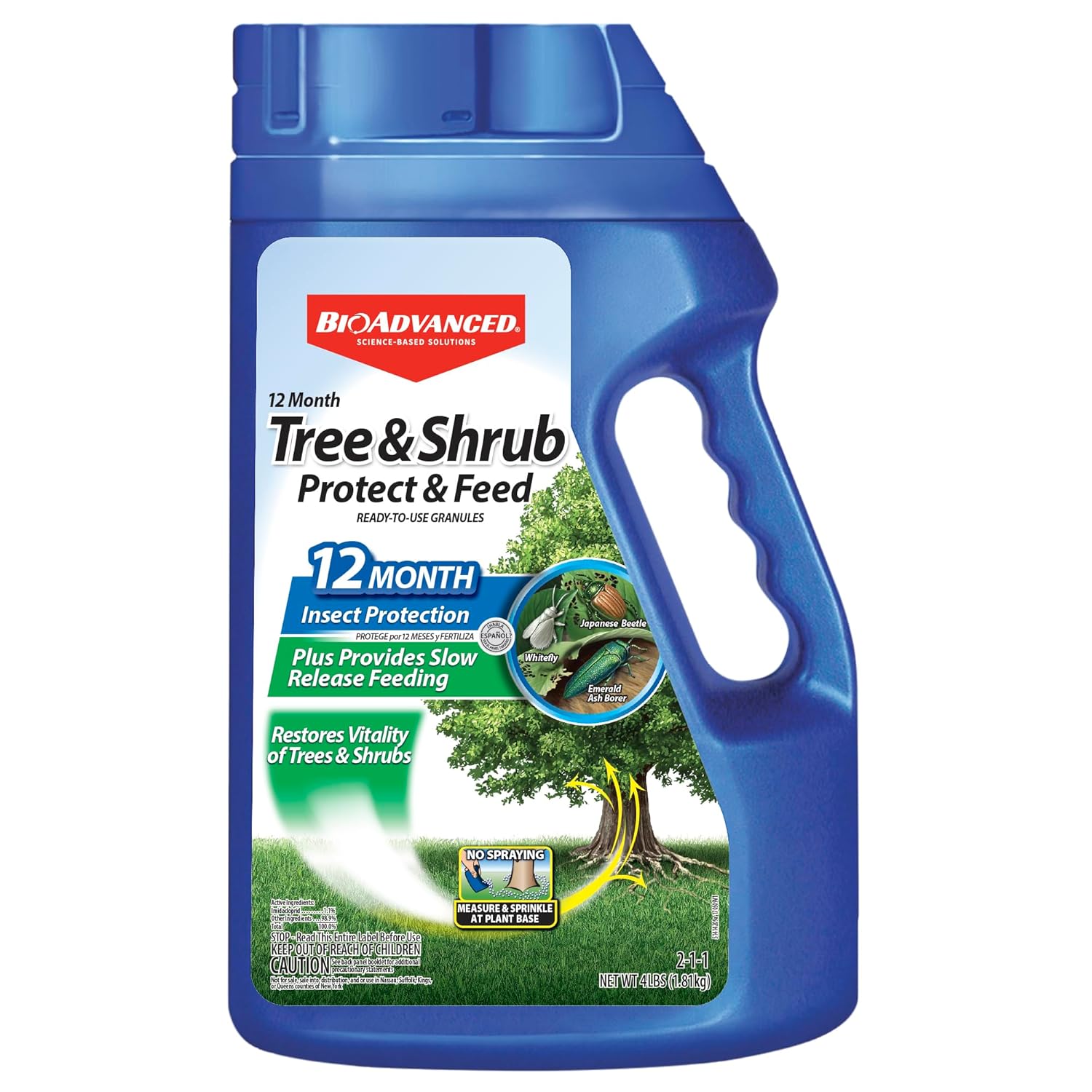 BioAdvanced 12 Month Tree & Shrub Protect and Feed Concentrate - 1 Gal