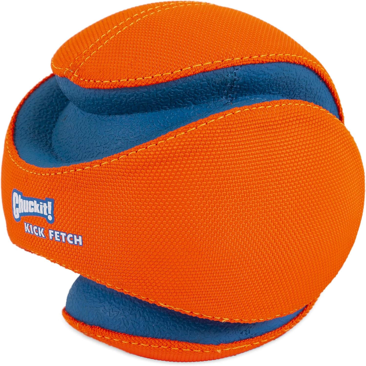 Chuckit! Kick Fetch Ball Dog Toy, Floats in Water, Large 8 Inch Diameter | Durable rubber and foam build, interactive play design, great for pool or lake sessions, built for big breed dogs each day