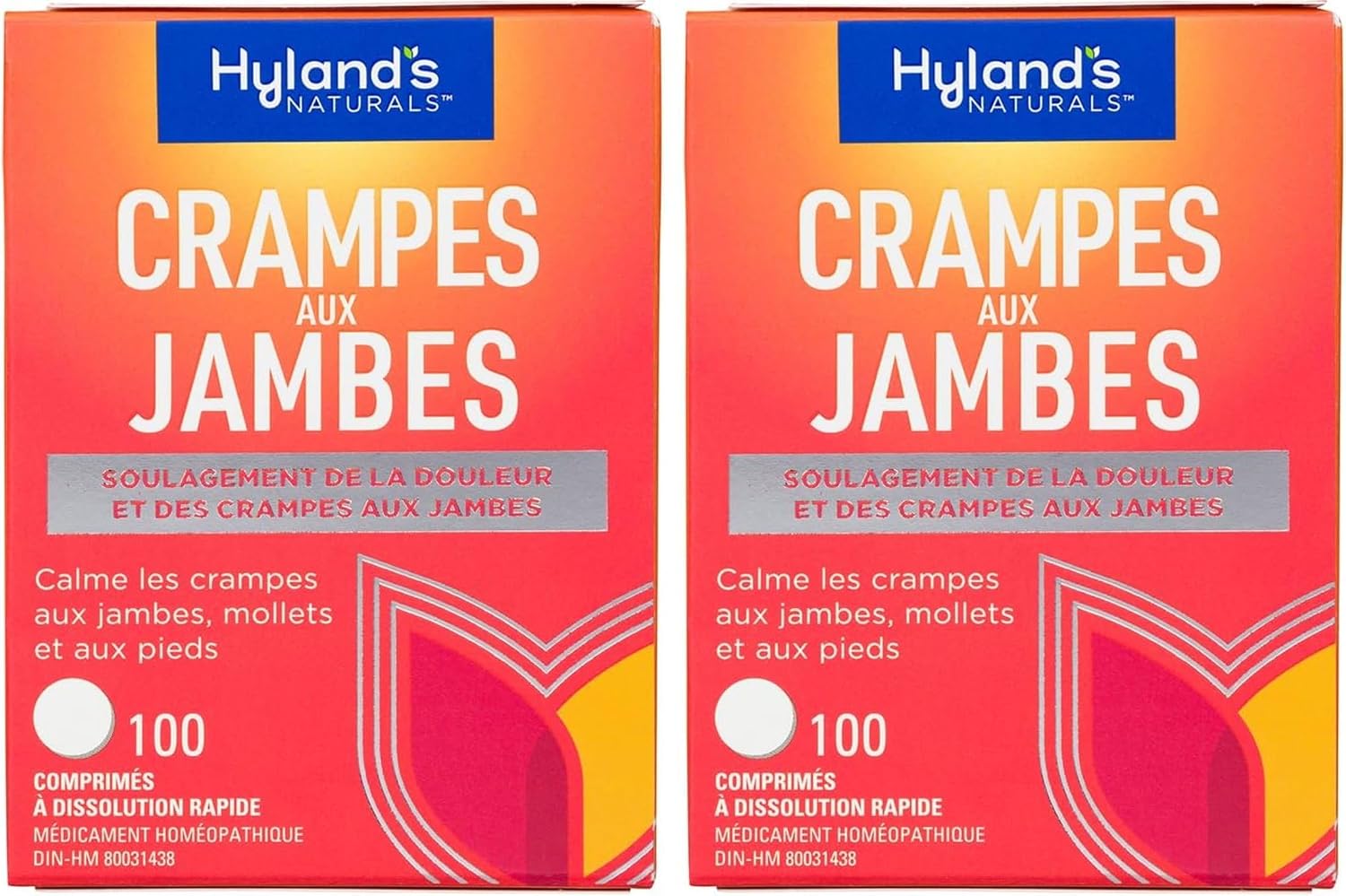 Hyland's, Leg Cramps, 100 Tablets (2 Pack)