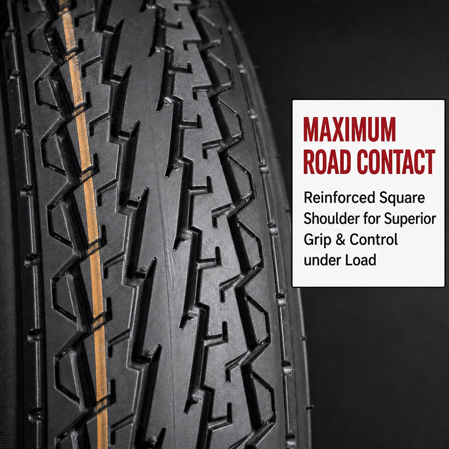 eCustomrim 2-Pack Trailer Tire Rim Assembly 4.80-8 480-8 LRC 5 Lug White | 4.80 X 8 8 Inch Load Range C 6 Ply Tire